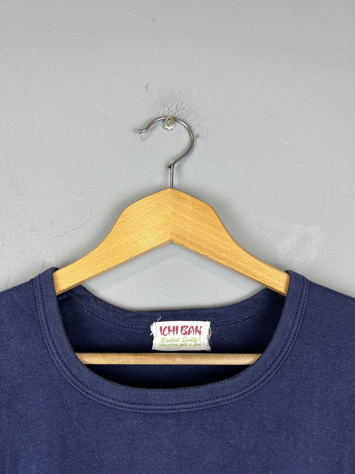 Edition Japan × Japanese Brand 🔥Vintage real single stitch 90s ICHI BAN made in japan tee Size US L / EU 52-54 / 3 - 3 Thumbnail