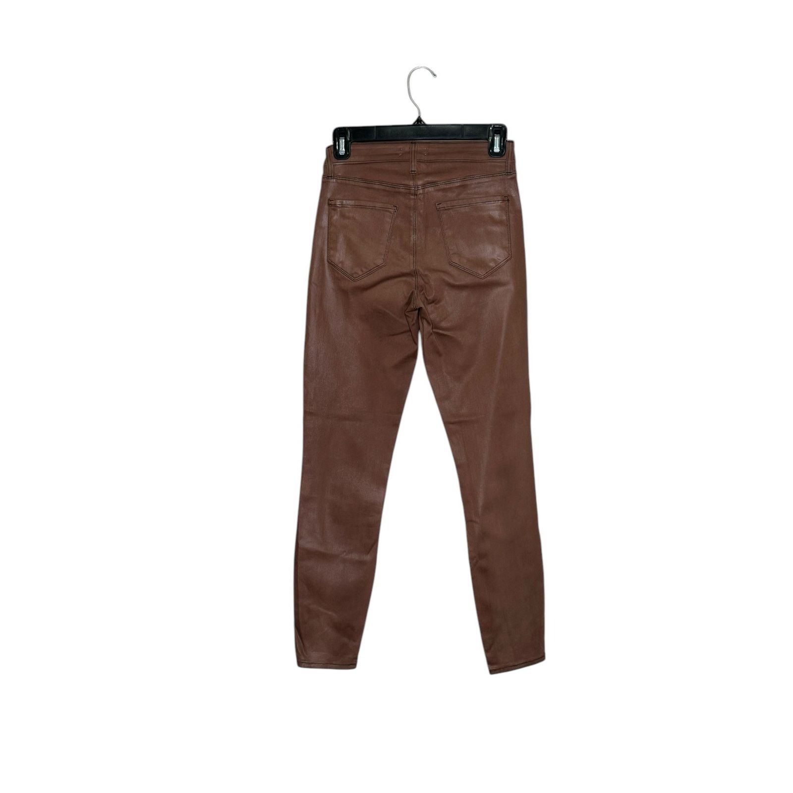 L'AGENCE L'Agence brown coated skinny jeans size 2 Size 26" / US 2 / IT 38 - 2 Thumbnail