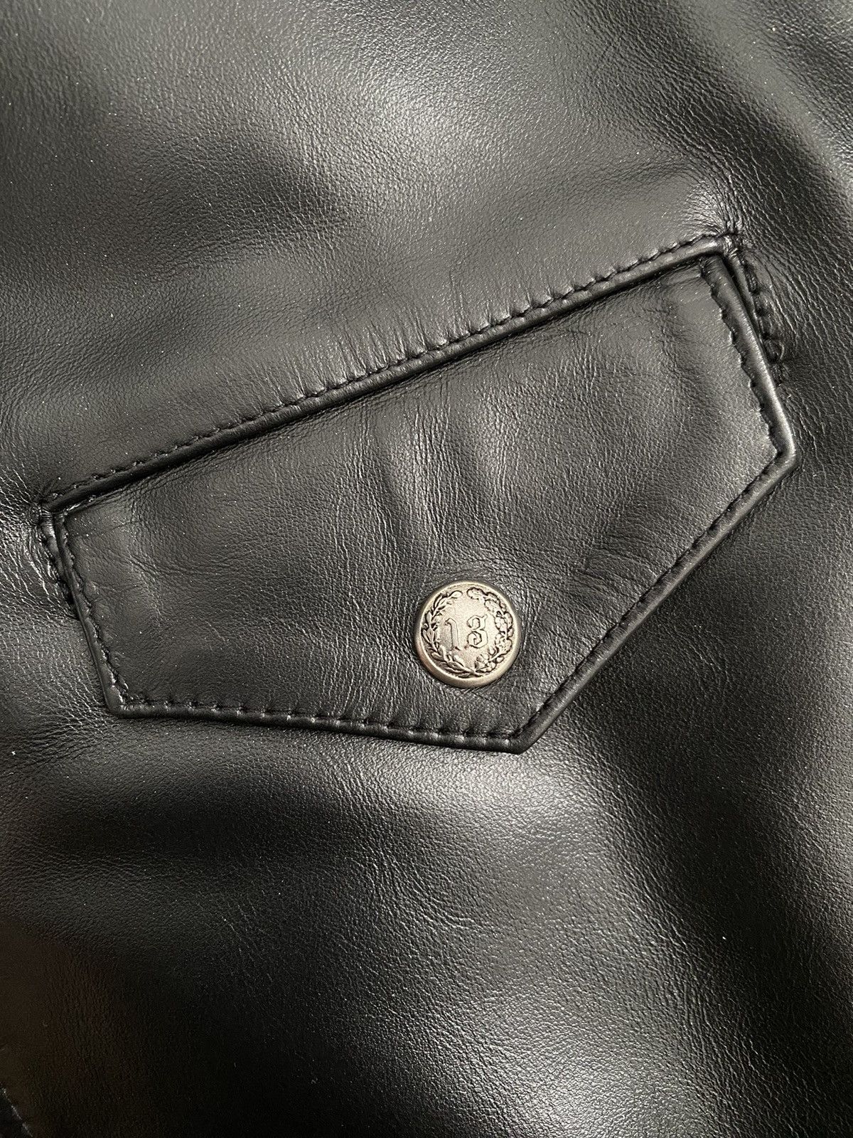R13 OVERSIZED MOTO VEST WITH HOOD Size US S / EU 44-46 / 1 - 6 Thumbnail