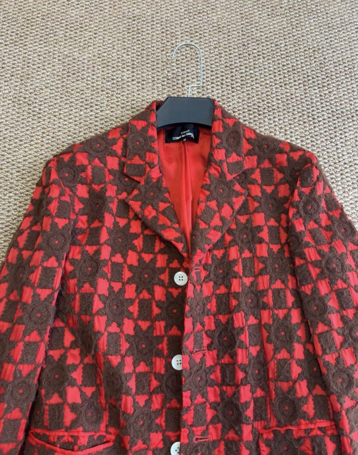 Comme des Garcons Comme des Garçons Star Wool Coat K23 Size M / US 6-8 / IT 42-44 - 4 Thumbnail