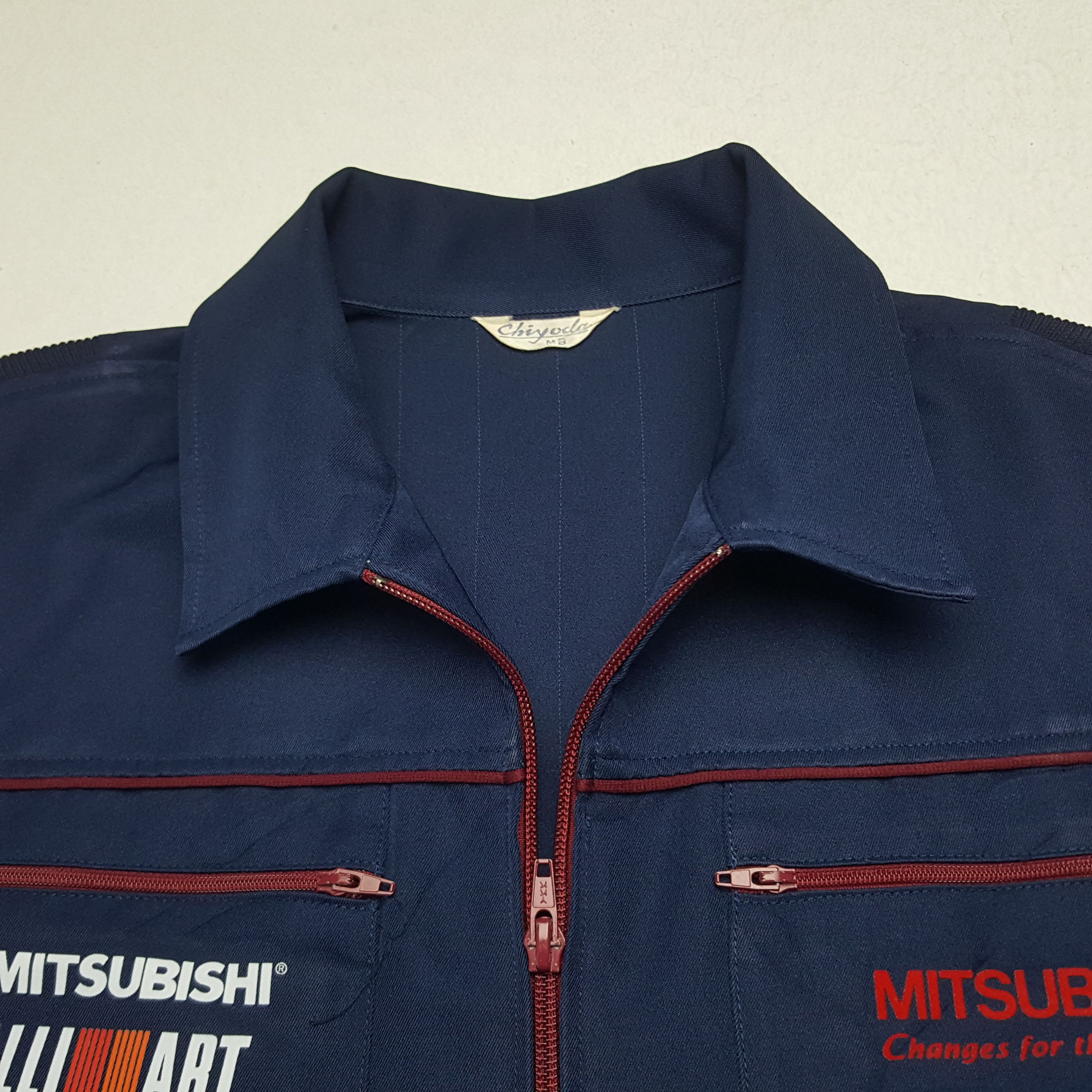 Vintage Vintage Mitsubishi Ralli Art Custom Worker Uniform Jacket Size US M / EU 48-50 / 2 - 5 Thumbnail