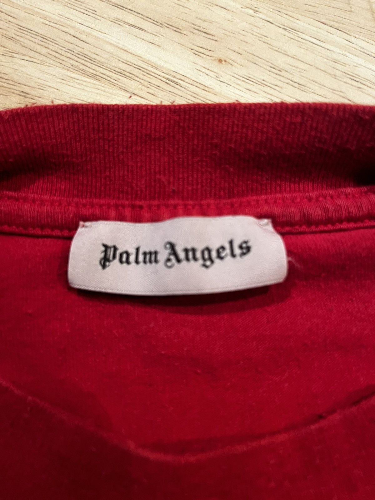 Palm Angels Palm Angels Palm Tree Graphic Tee – Red – Size L Size US L / EU 52-54 / 3 - 3 Thumbnail