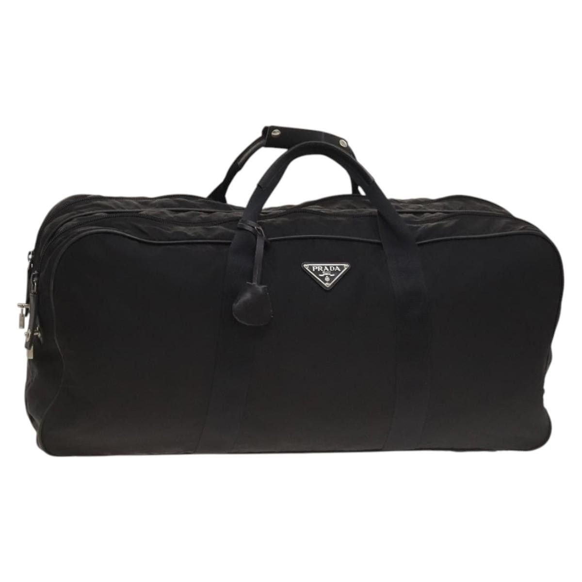 Prada PRADA Boston Bag Nylon Black Size ONE SIZE - 1 Thumbnail
