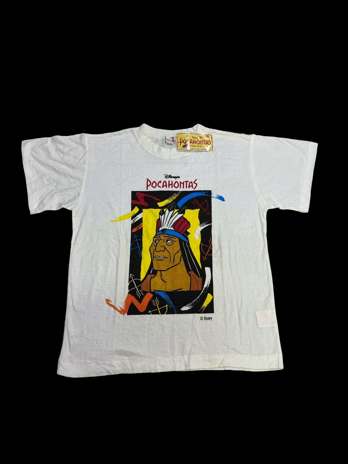 Disney BNWT DISNEY POCAHONTAS CHIEF POWHATAN SHIRT Size US S / EU 44-46 / 1 - 1 Thumbnail