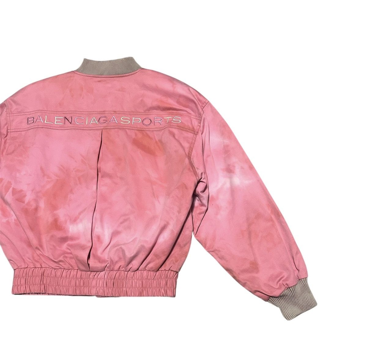 Balenciaga Vintage Balenciaga Sports Bomber Jacket Sun Faded Size US M / EU 48-50 / 2 - 7 Thumbnail