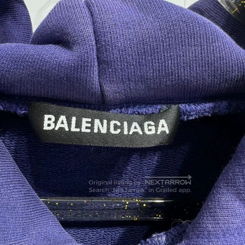 Balenciaga Balenciaga Coke Purple Hoodie S. Size US S / EU 44-46 / 1 - 3 Thumbnail