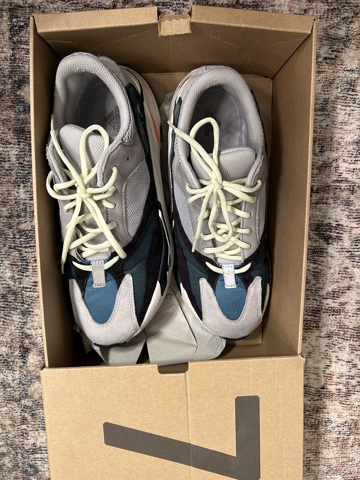 Adidas × Kanye West adidas Yeezy Boost 700 Wave Runner (2017/2023) Size US 12 / EU 45 - 4 Thumbnail
