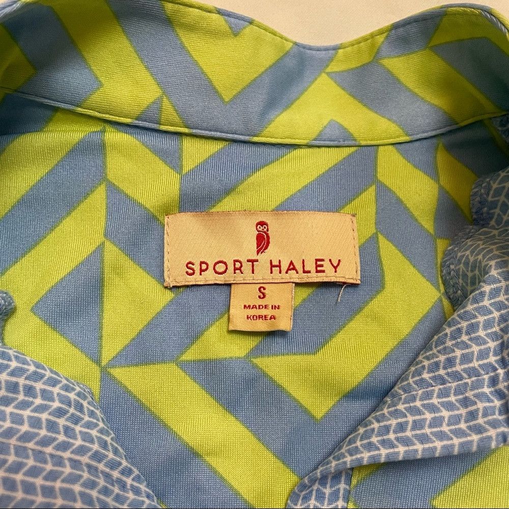 Other Sport Haley Golf Chevron Blue Yellow Shirt Size S Size S / US 4 / IT 40 - 6 Thumbnail