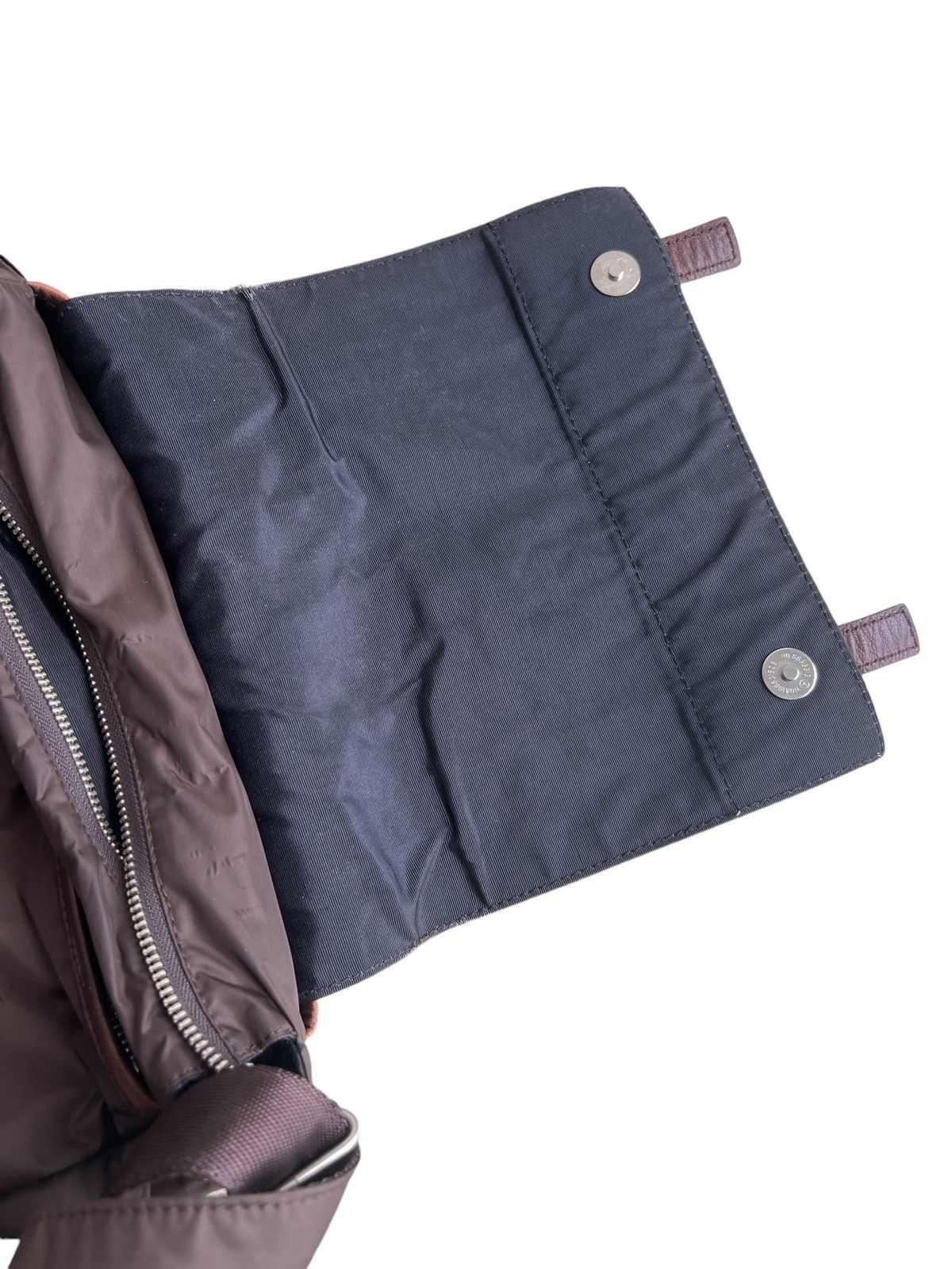 Yohji Yamamoto OG Yohji Yamamoto Hybrid Leather Survivor Crossbody Bag Size ONE SIZE - 11 Thumbnail