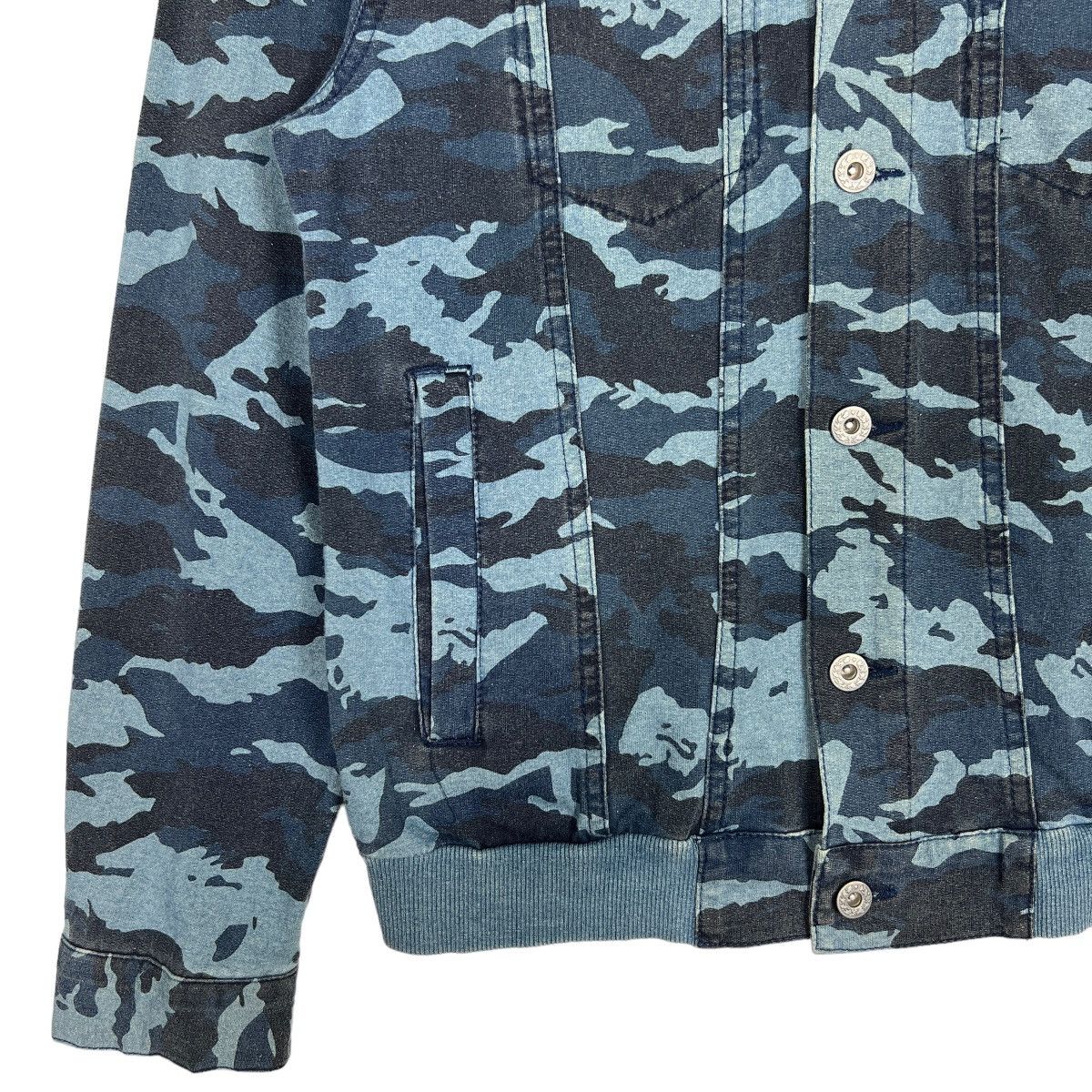 Japanese Brand 🔥 PANHARD UNION MADE CAMO TRUCKER JACKET Size US M / EU 48-50 / 2 - 4 Thumbnail