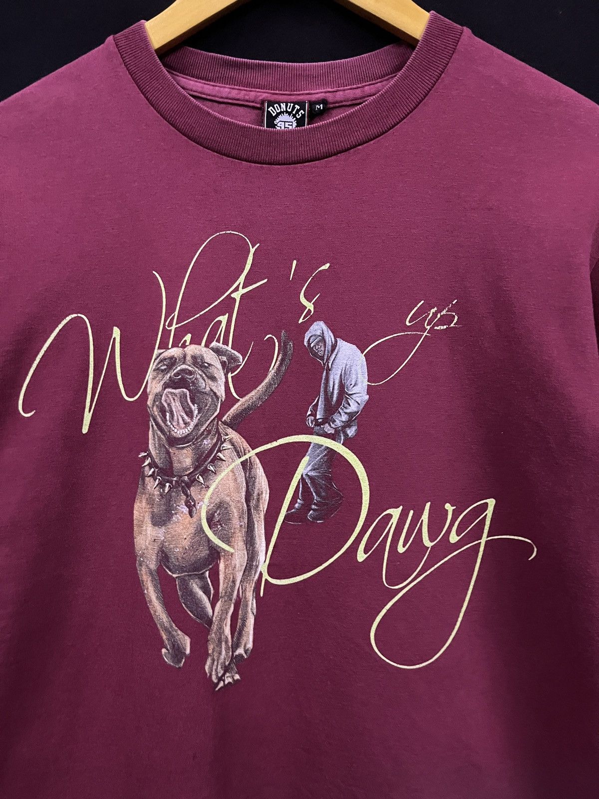 Other VINTAGE SKATE DONUT 45 WHAT’S UP DAWG TSHIRT Size US M / EU 48-50 / 2 - 3 Thumbnail