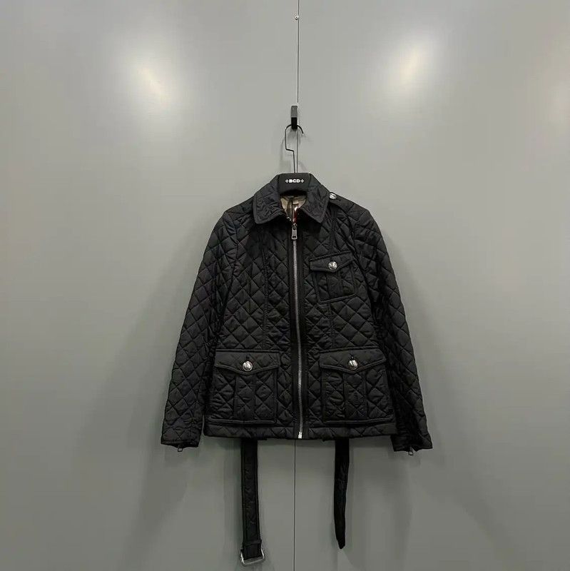 Burberry Burberry Black Cotton Women's Jacket, Size S Size S / US 4 / IT 40 - 1 Thumbnail