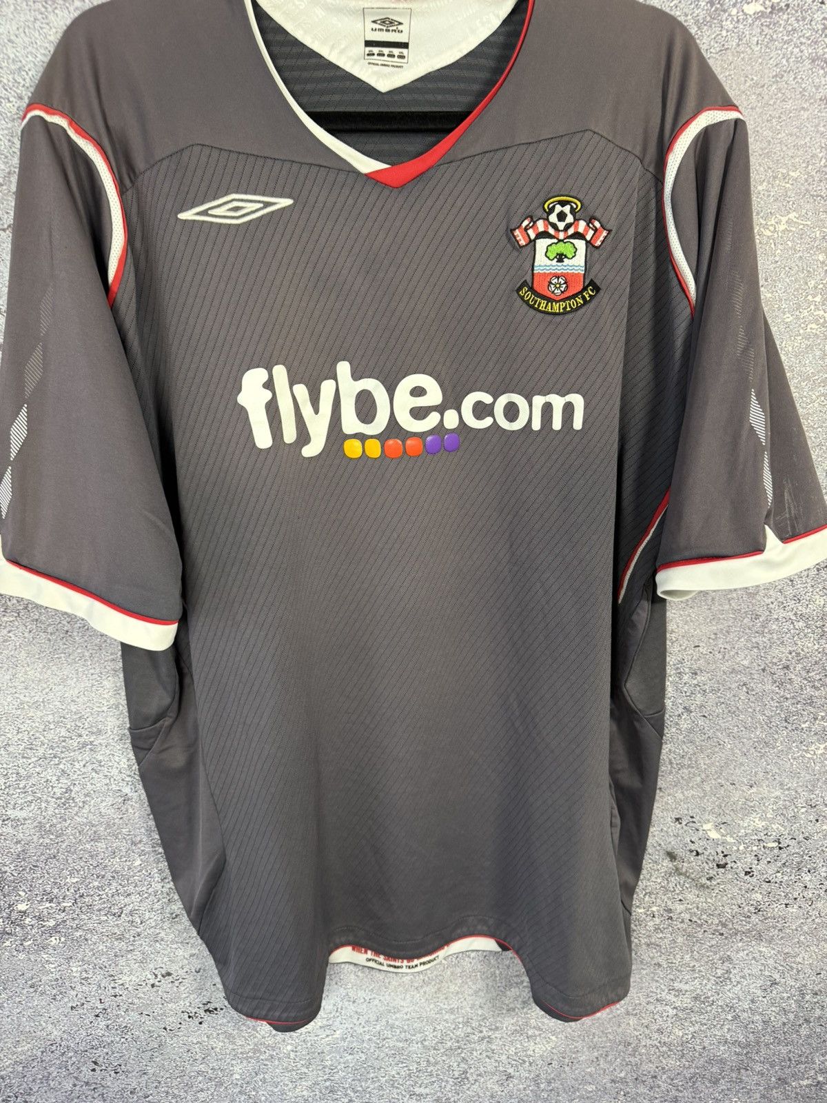 Umbro × Vintage Vintage Southampton 2008/09 Umbro Jersey Blokcore Size US XXL / EU 58 / 5 - 4 Thumbnail