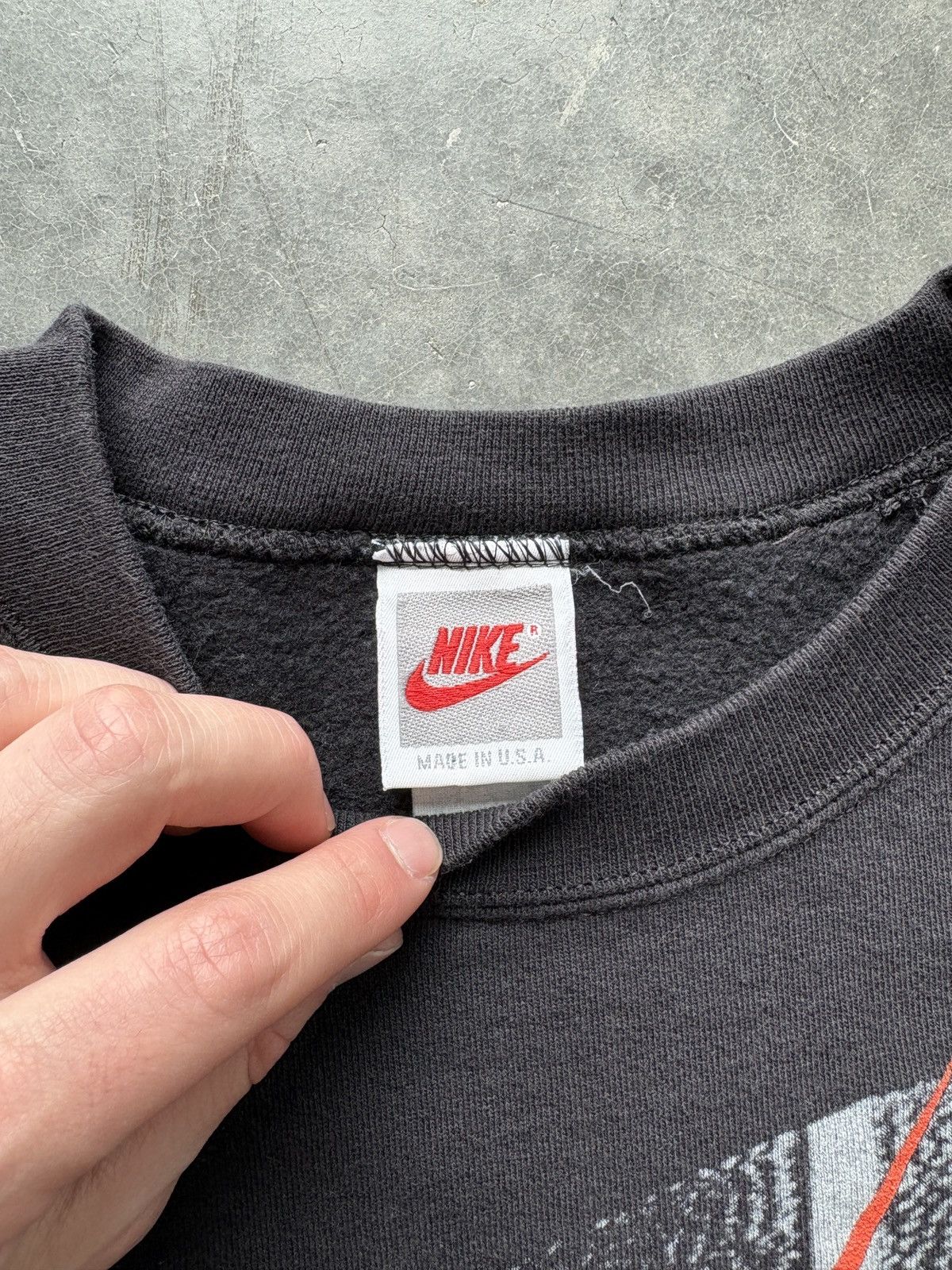 Nike Vintage 90s Nike Michael Jordan The Restaurant Sweatshirt Size US XL / EU 56 / 4 - 3 Thumbnail