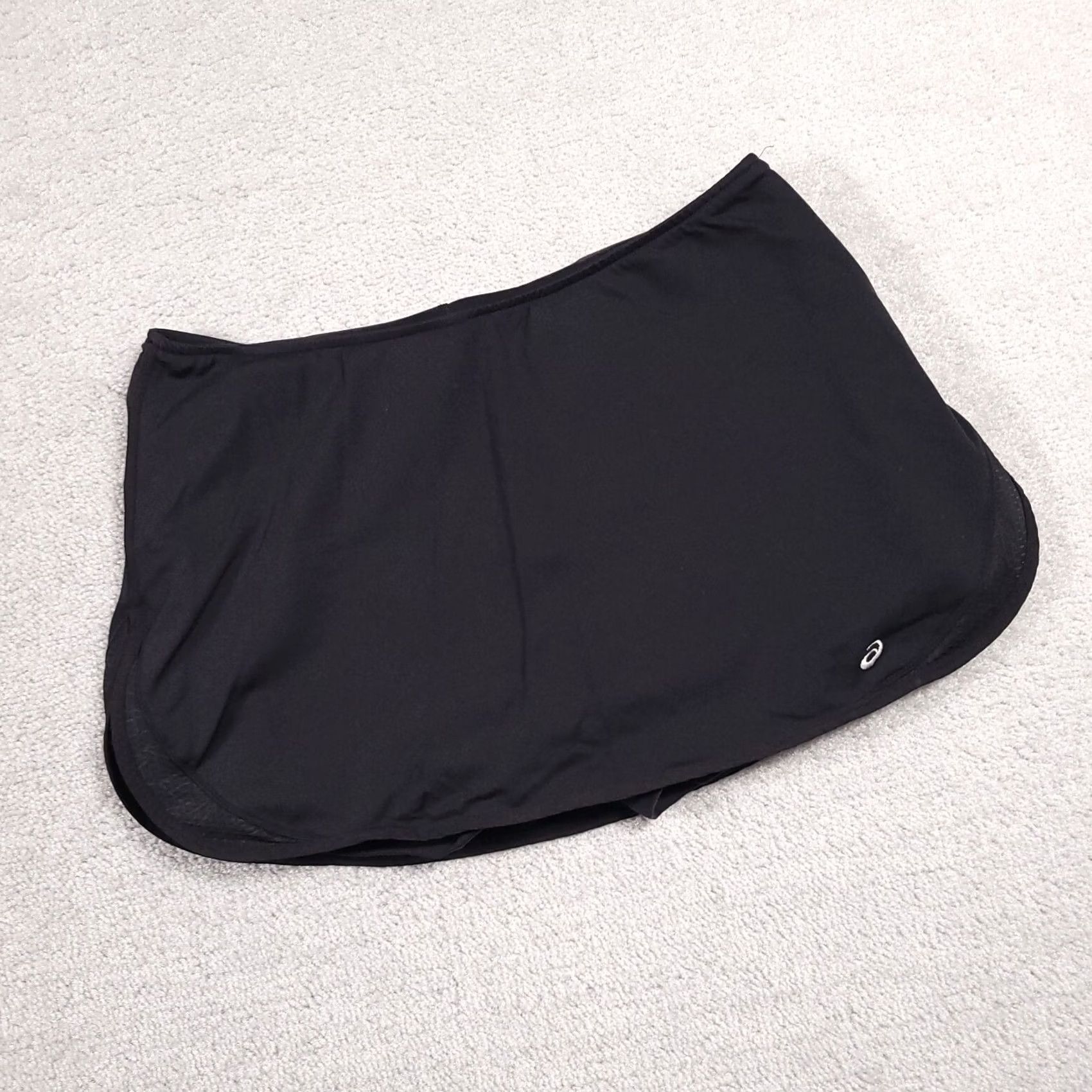 Asics ASICS Tennis Athletic Skort Women's Medium Black Zipper Pocket Stretch Sport Size ONE SIZE - 2 Thumbnail