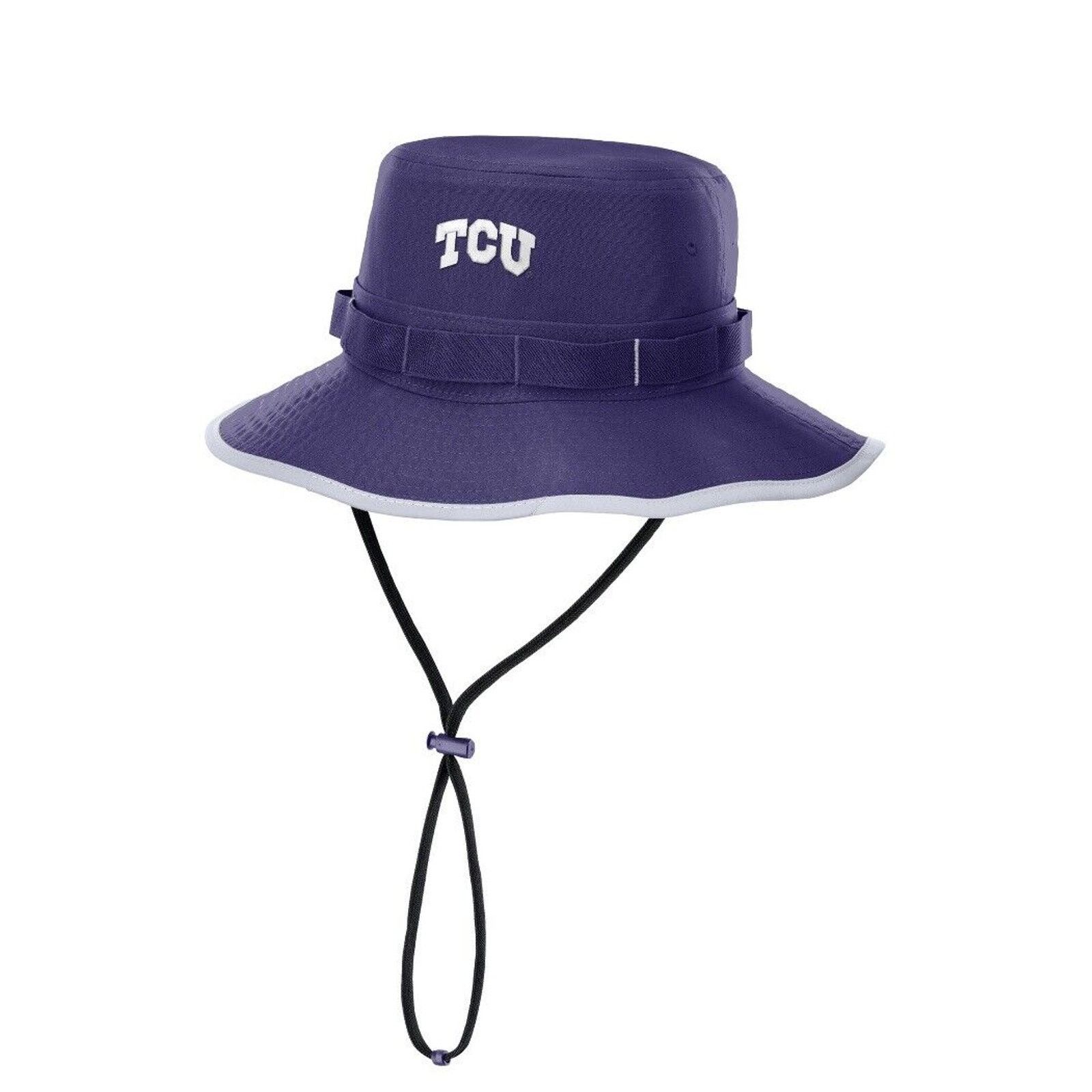 Nike Nike TCU Horned Frogs Dri-Fit Purple Boonie Bucket Hat Cap Size ONE SIZE - 2 Thumbnail