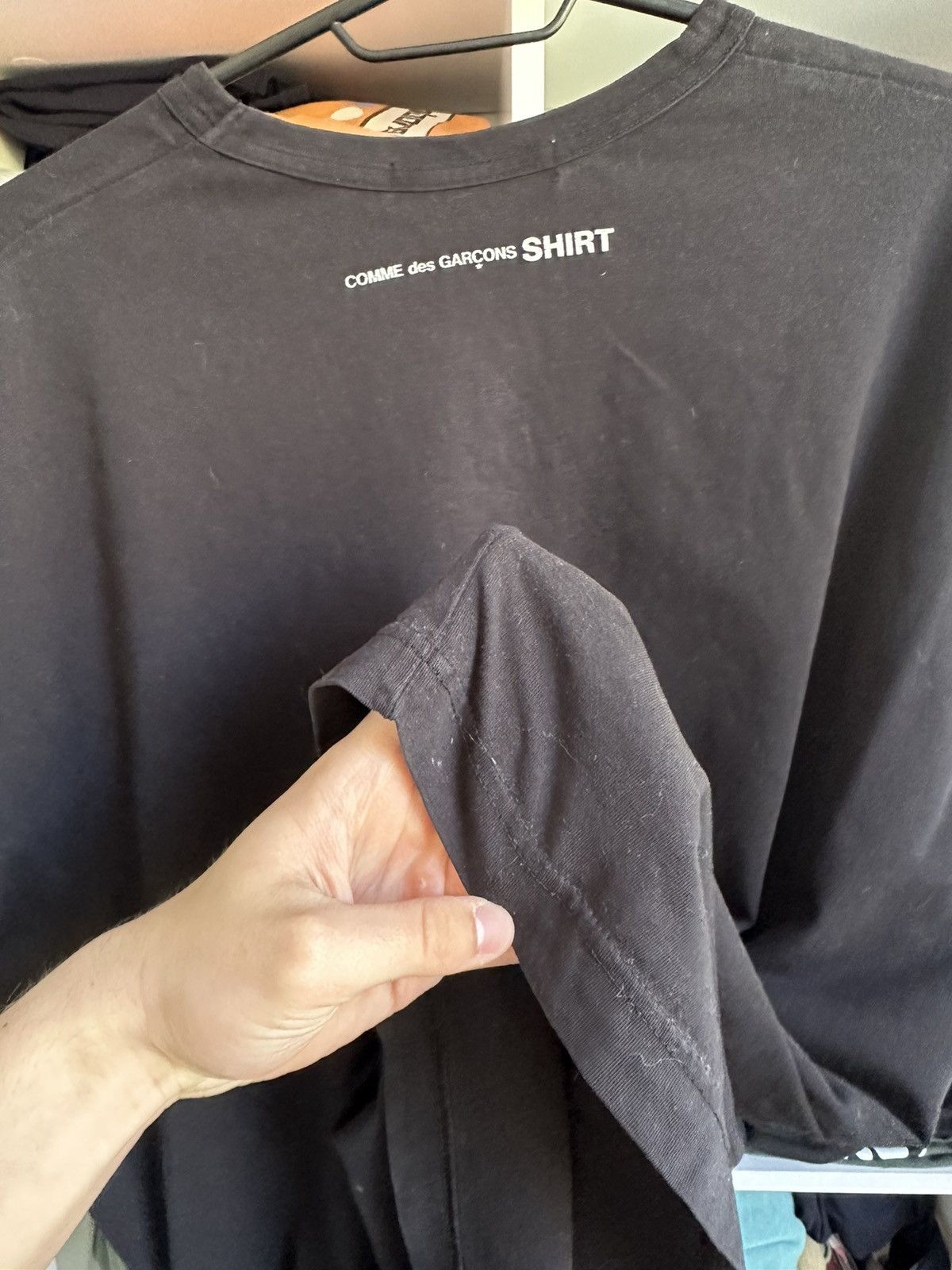 Comme des Garcons SHIRT 🔥VINTAGE COMME DES GARCONES SHIRT BLANK OVERSIZED T-SHIRT🔥 Size US L / EU 52-54 / 3 - 7 Thumbnail