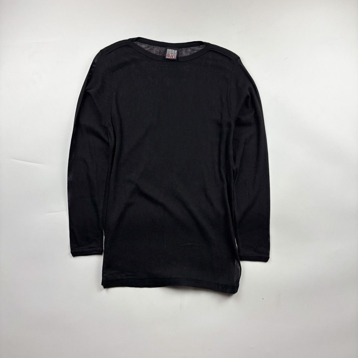 Jean Paul Gaultier Mesh Knit Patterned Long Sleeves