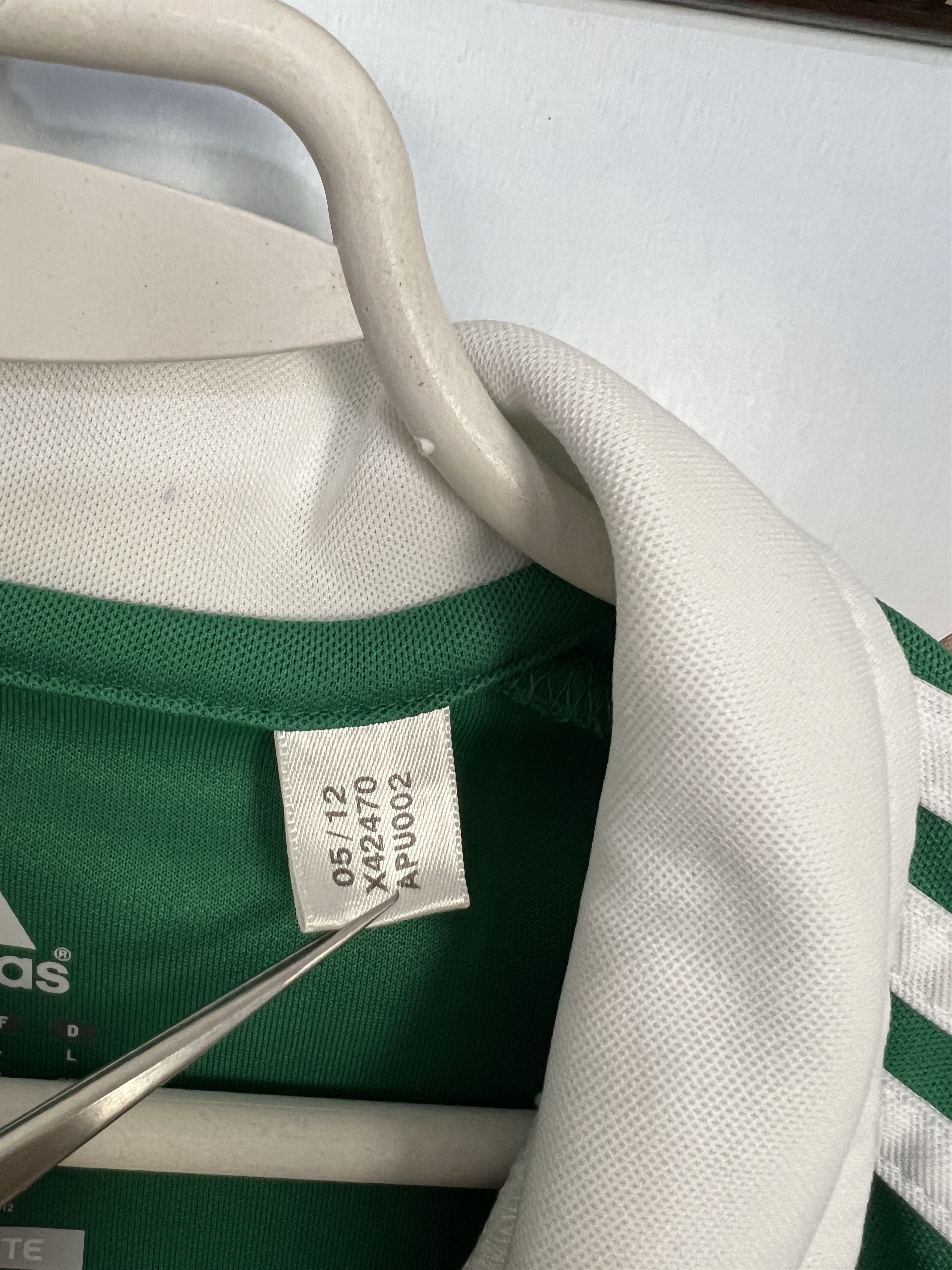 Adidas Northern Ireland football shirt Soccer Long Sleeve McClean Size US L / EU 52-54 / 3 - 7 Thumbnail