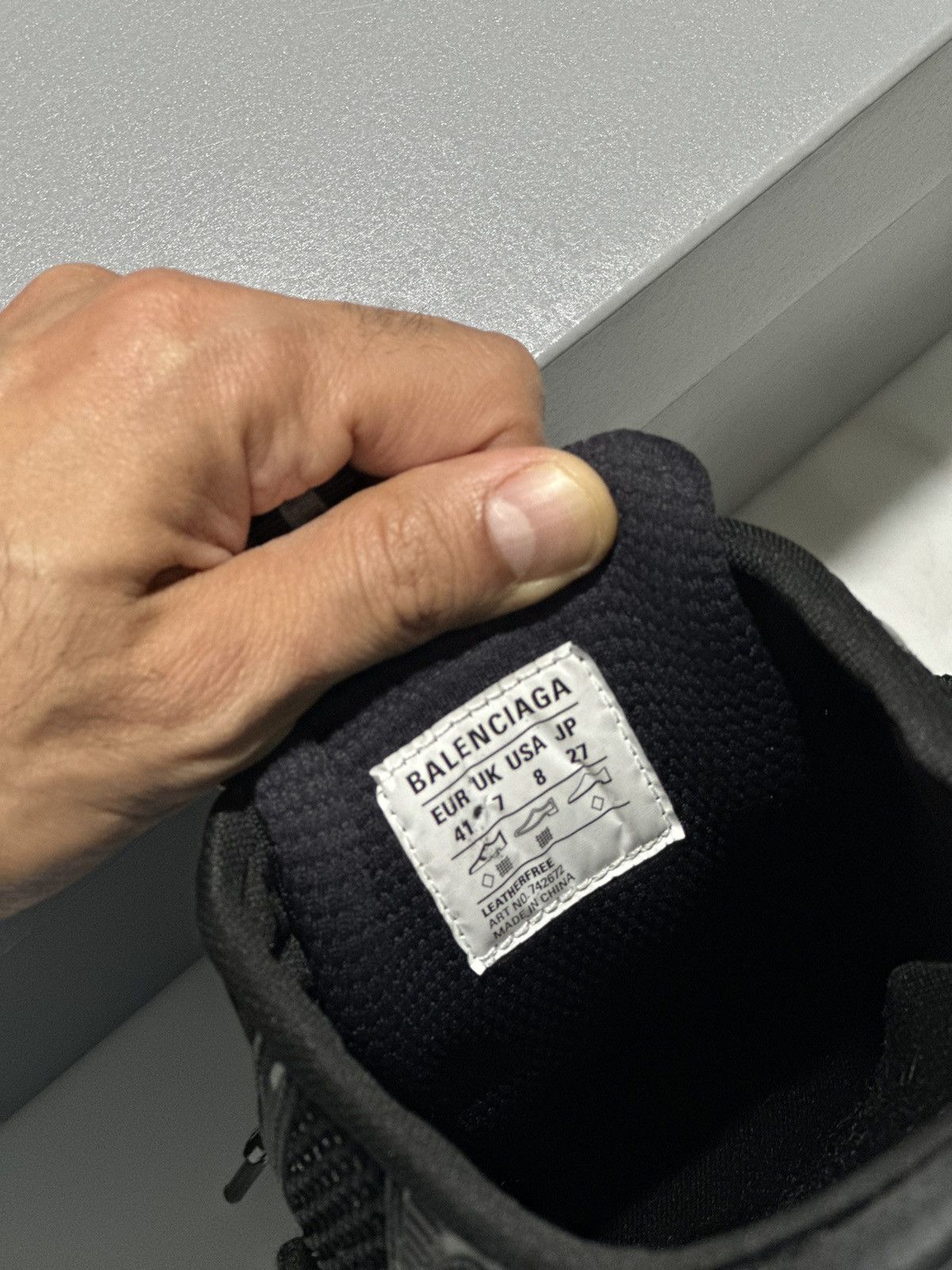 Balenciaga Balenciaga 3XL sneakers mule in black Size US 8 / EU 41 - 10 Thumbnail