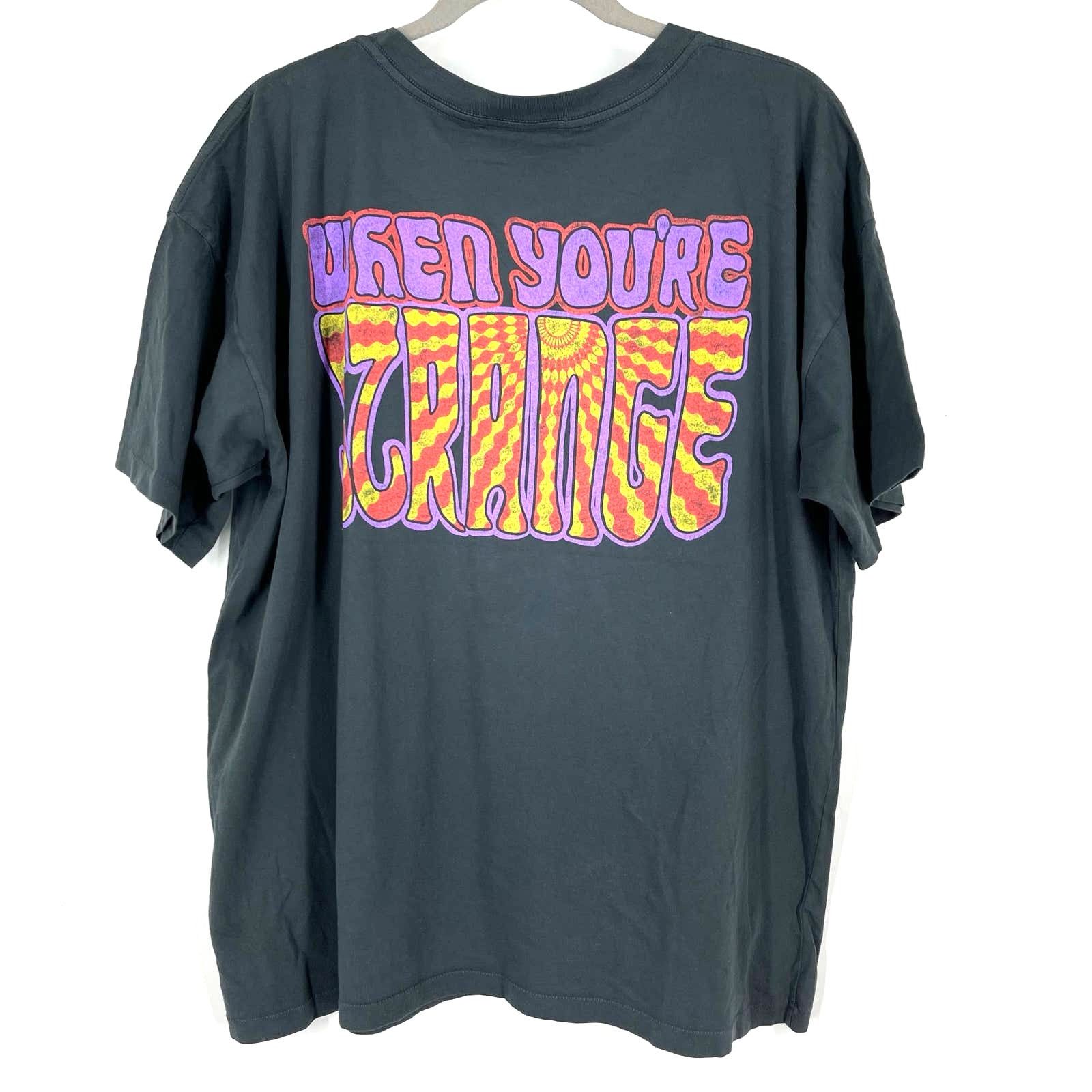Daydreamer Daydreamer The Doors When You're Strange Merch Tee Black M Size M / US 6-8 / IT 42-44 - 2 Thumbnail