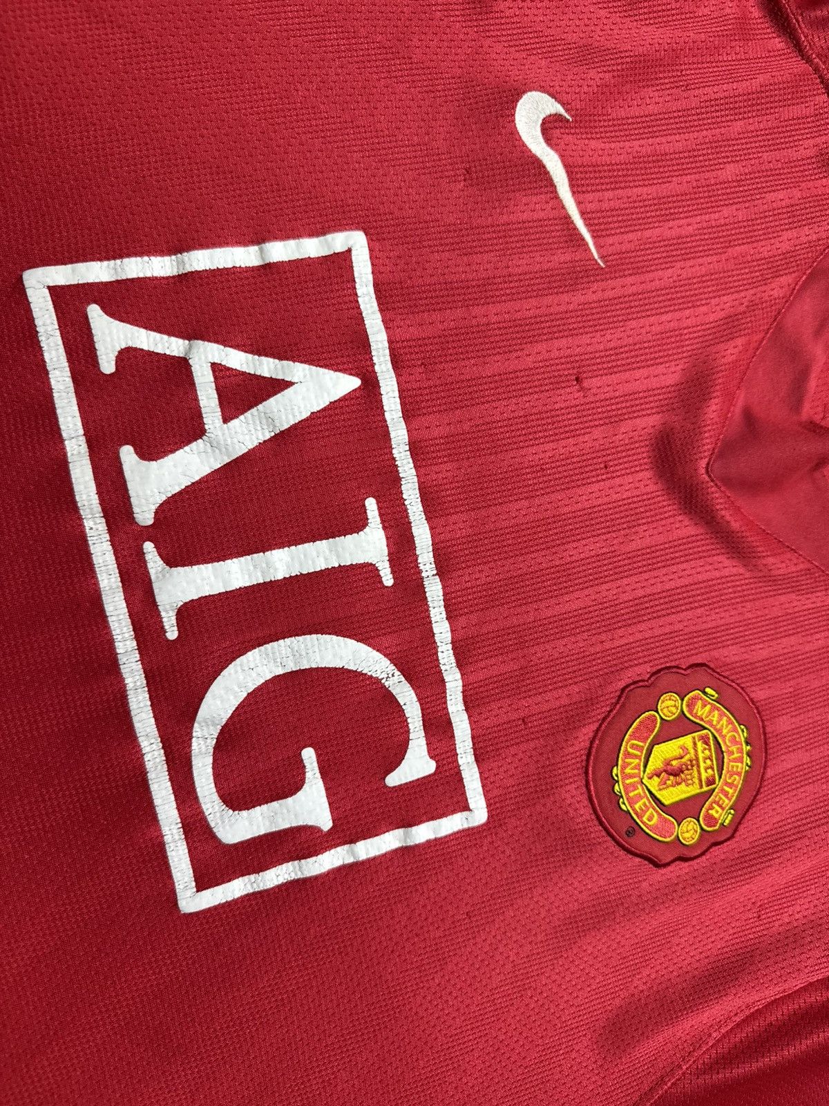 Nike Nike FC Manchester United 2007/2009 Vintage Soccer Jersey Size US XL / EU 56 / 4 - 14 Thumbnail