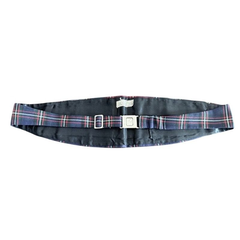 Other The Harrow Shop Wool Tartan Cummerbund, Vintage 1980s Size ONE SIZE - 4 Thumbnail