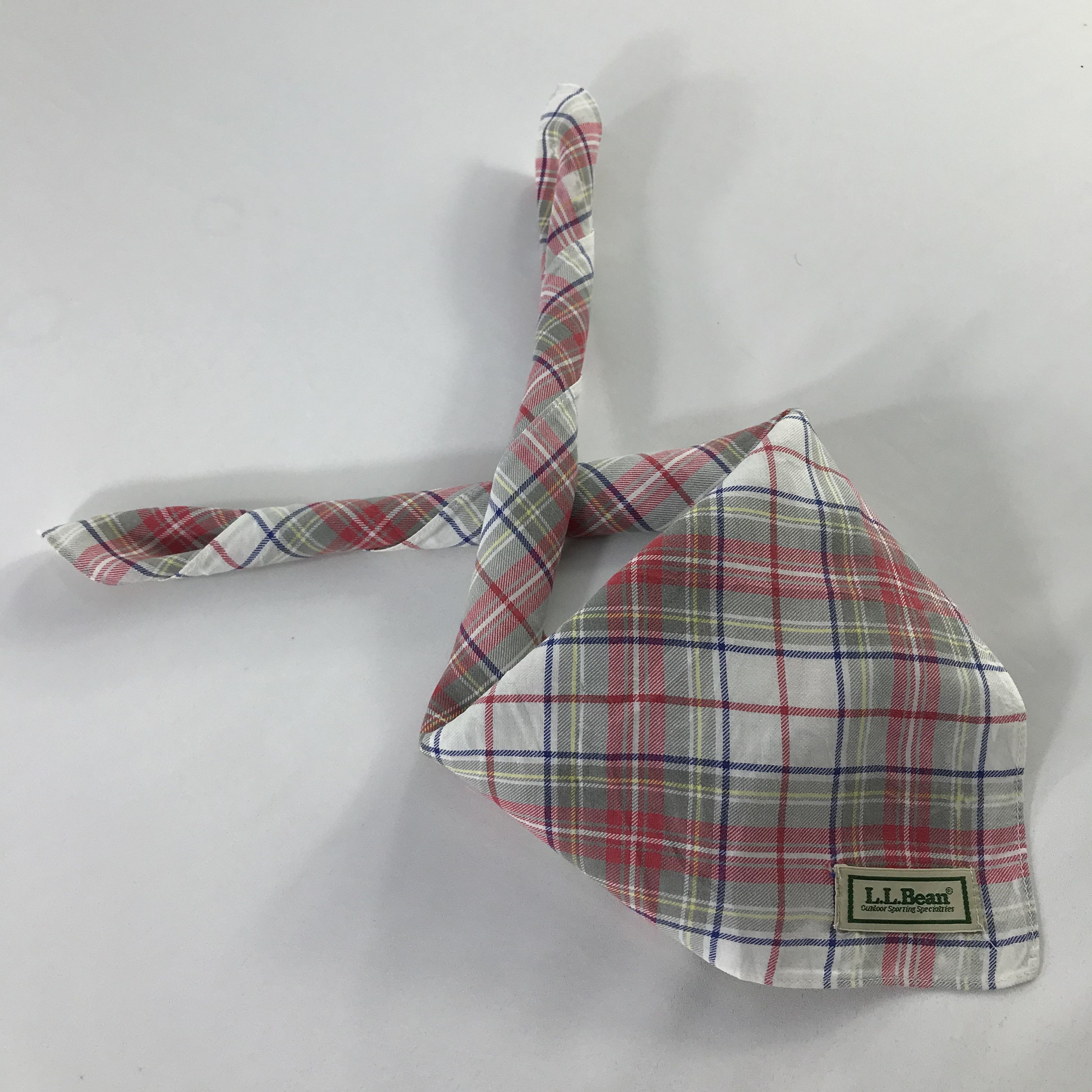 L.L. Bean × Vintage L.L. Bean Bandana / Handkerchief / Neckerchief - S1172 Size ONE SIZE - 7 Thumbnail