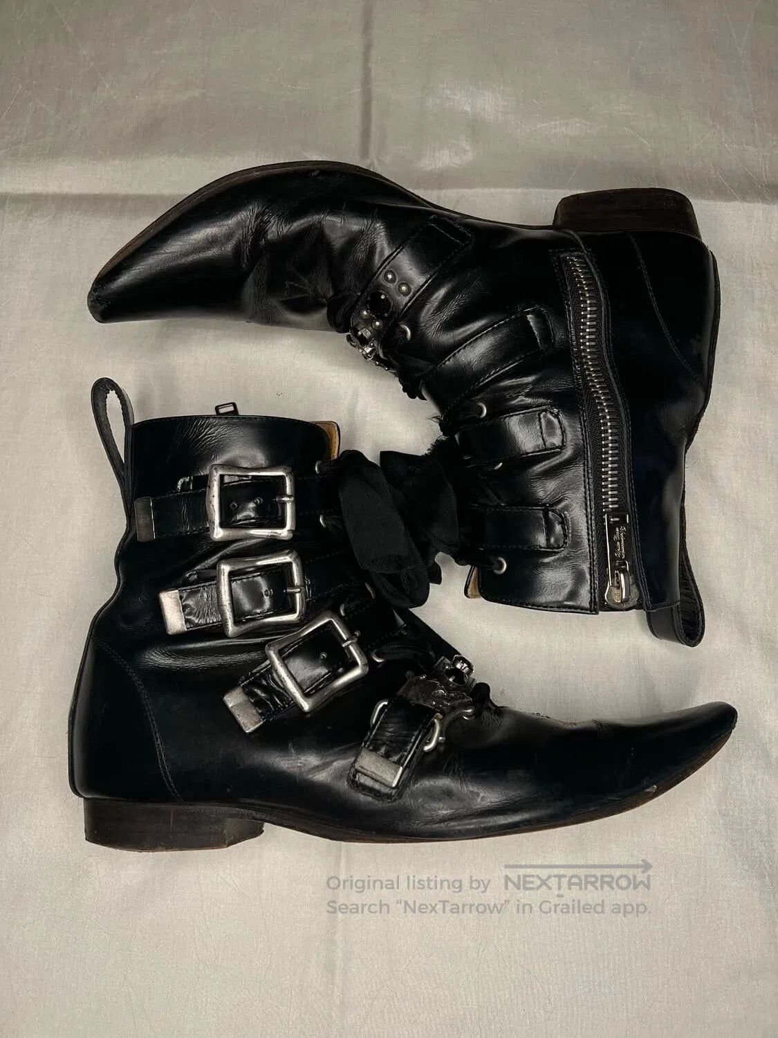 Undercover Undercover Houston Strappy Boots. Size US 7.5 / EU 40-41 - 4 Thumbnail