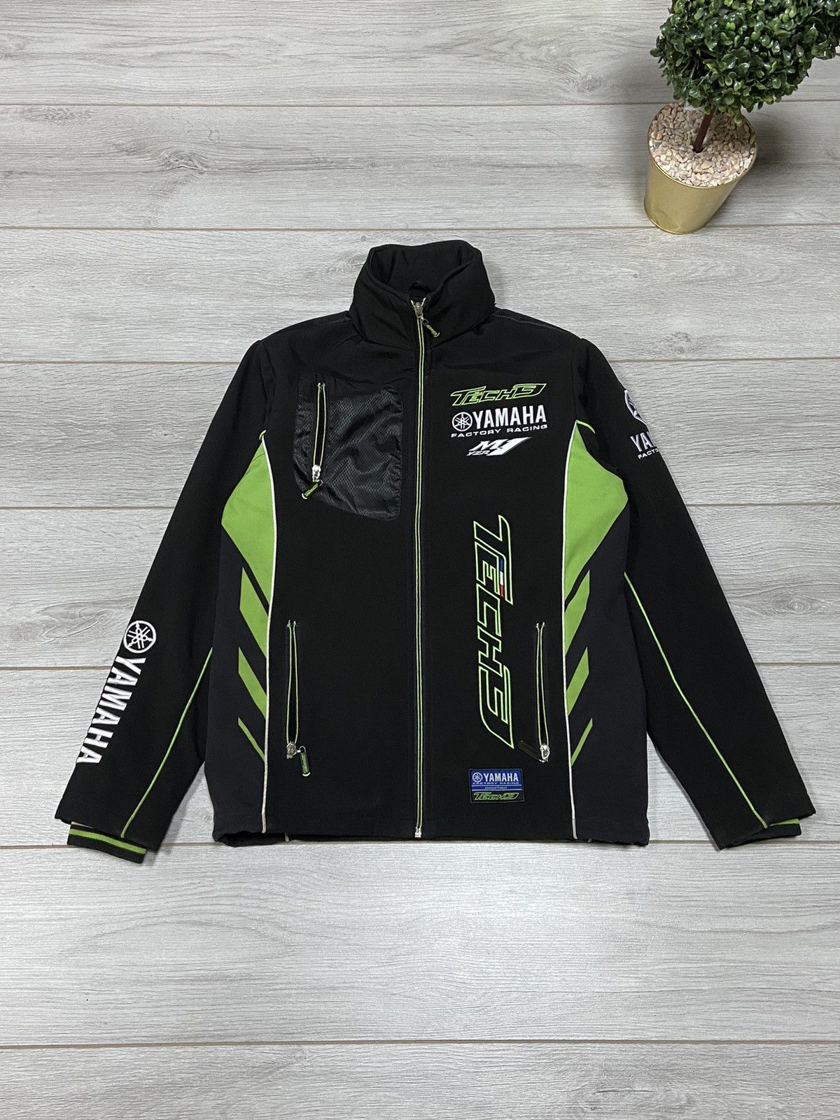 Yamaha Yamaha vintage zip hooded jacket Size US M / EU 48-50 / 2 - 1 Thumbnail