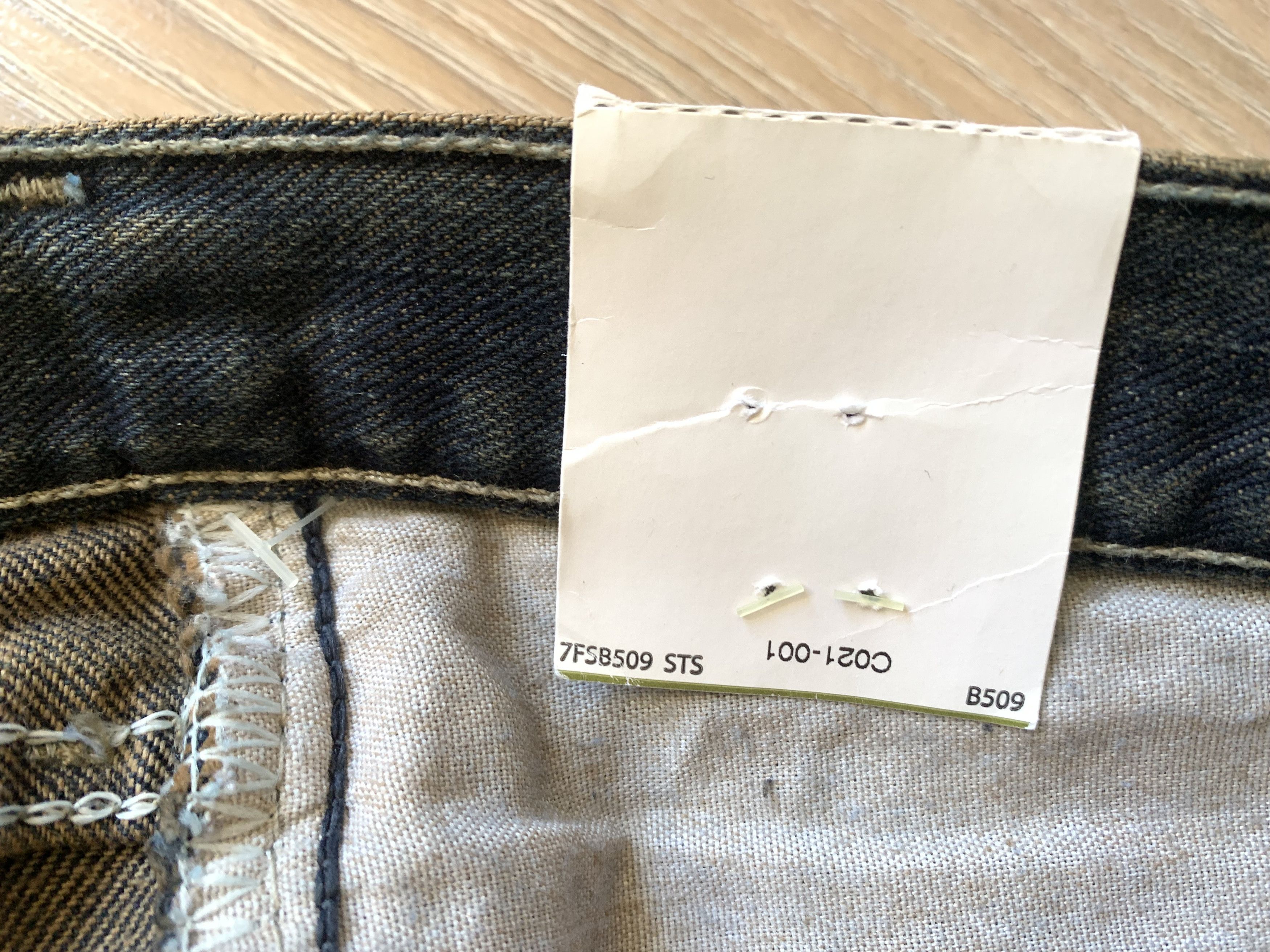 Lee New Lee Relaxed Straight Leg Vintage Jeans Size US 30 / EU 46 - 11 Thumbnail