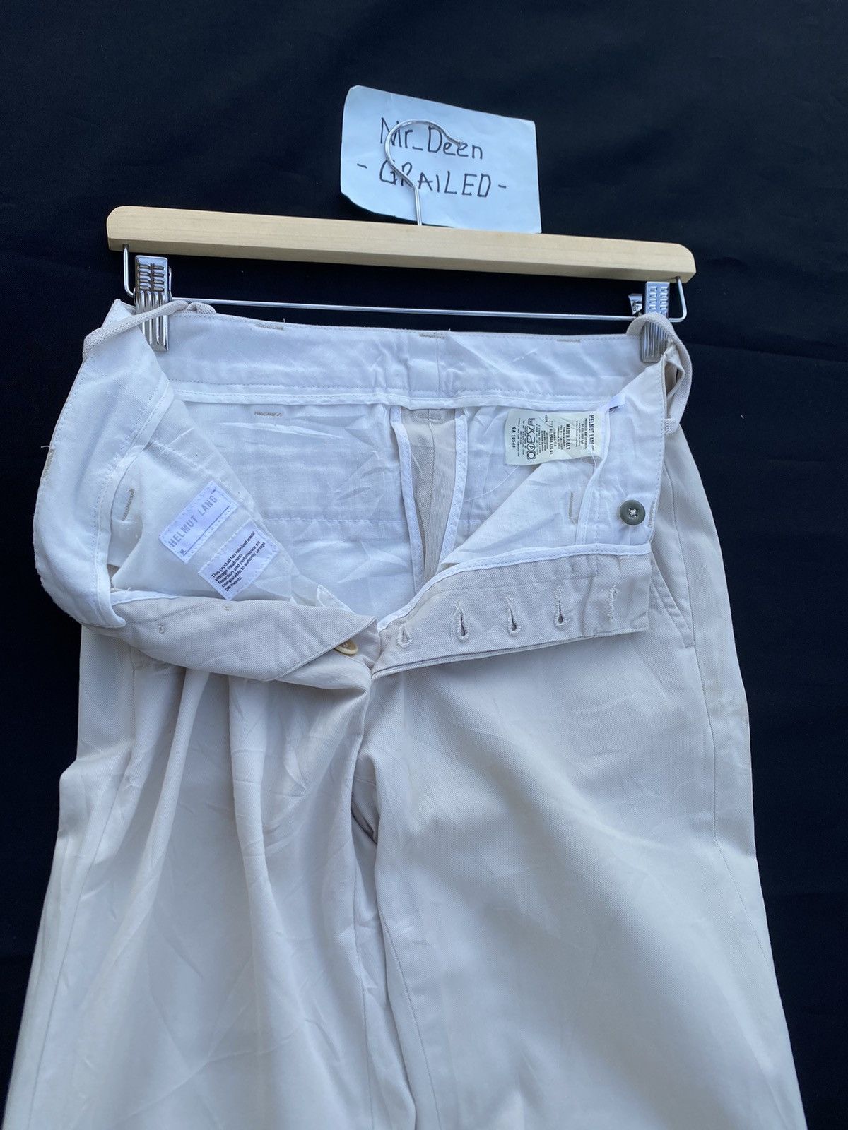 Helmut Lang Rare Vintage Helmut Lang Slack Pants Size US 27 - 10 Thumbnail