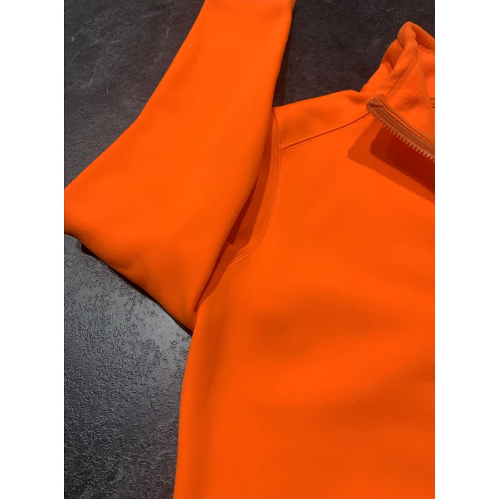 Vintage L.L. Bean M Medium Regular Misses Orange Full Zip Polyester Jacket Basic Full Zip Women Size M / US 6-8 / IT 42-44 - 4 Thumbnail