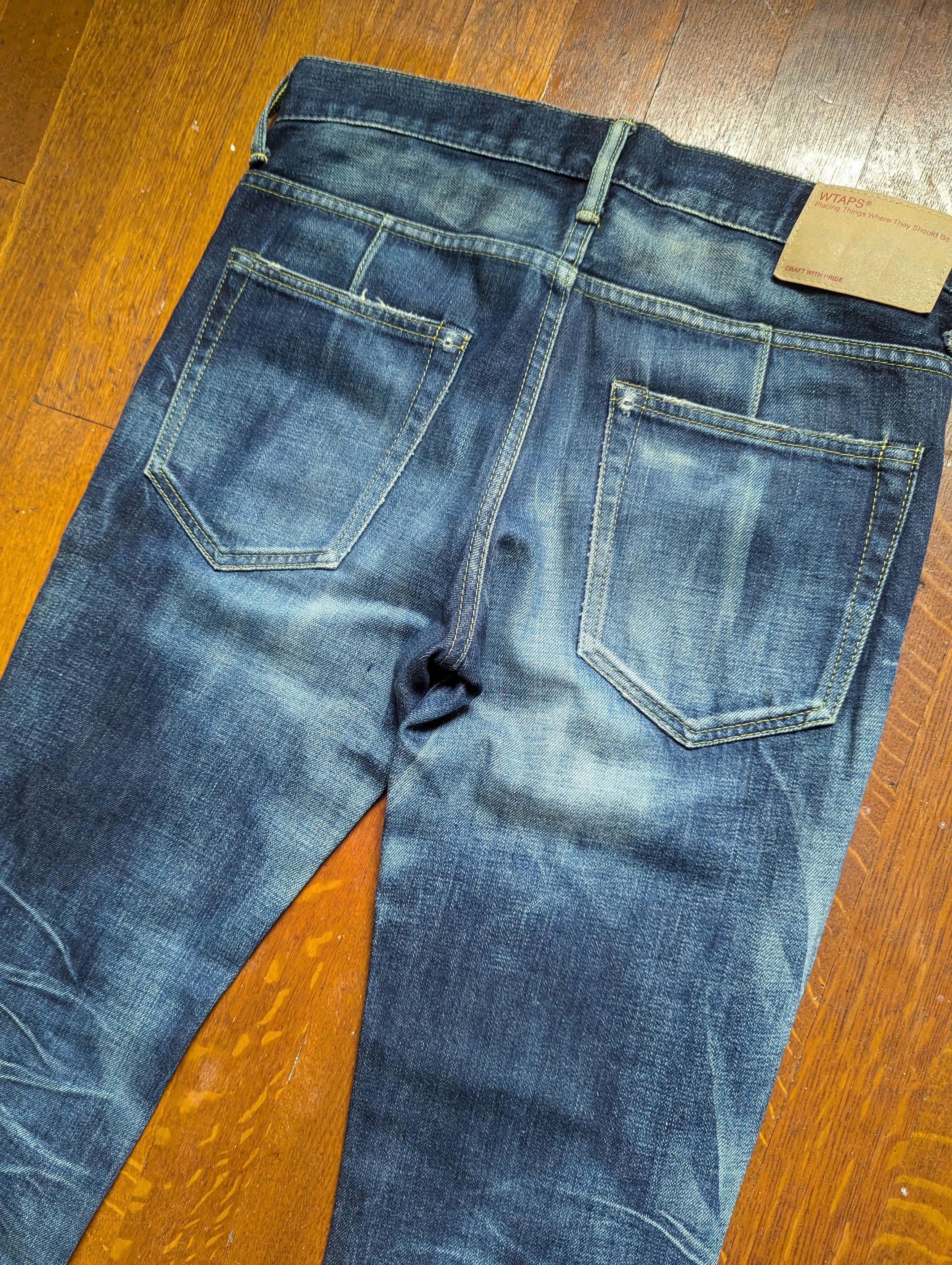 Wtaps Wtaps Distressed Denim Size US 32 / EU 48 - 4 Thumbnail