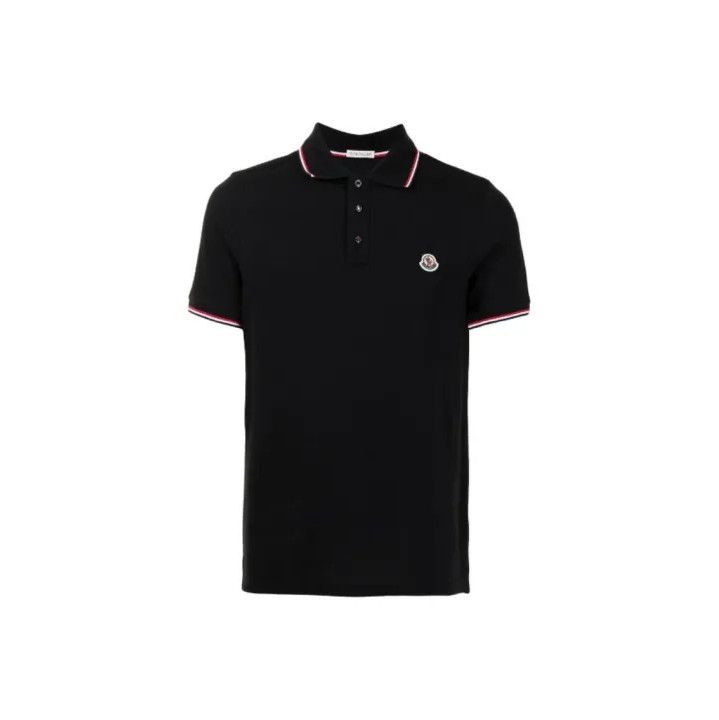 Moncler Moncler Men's Solid Short Sleeve Polo Shirt Size US XXL / EU 58 / 5 - 1 Thumbnail