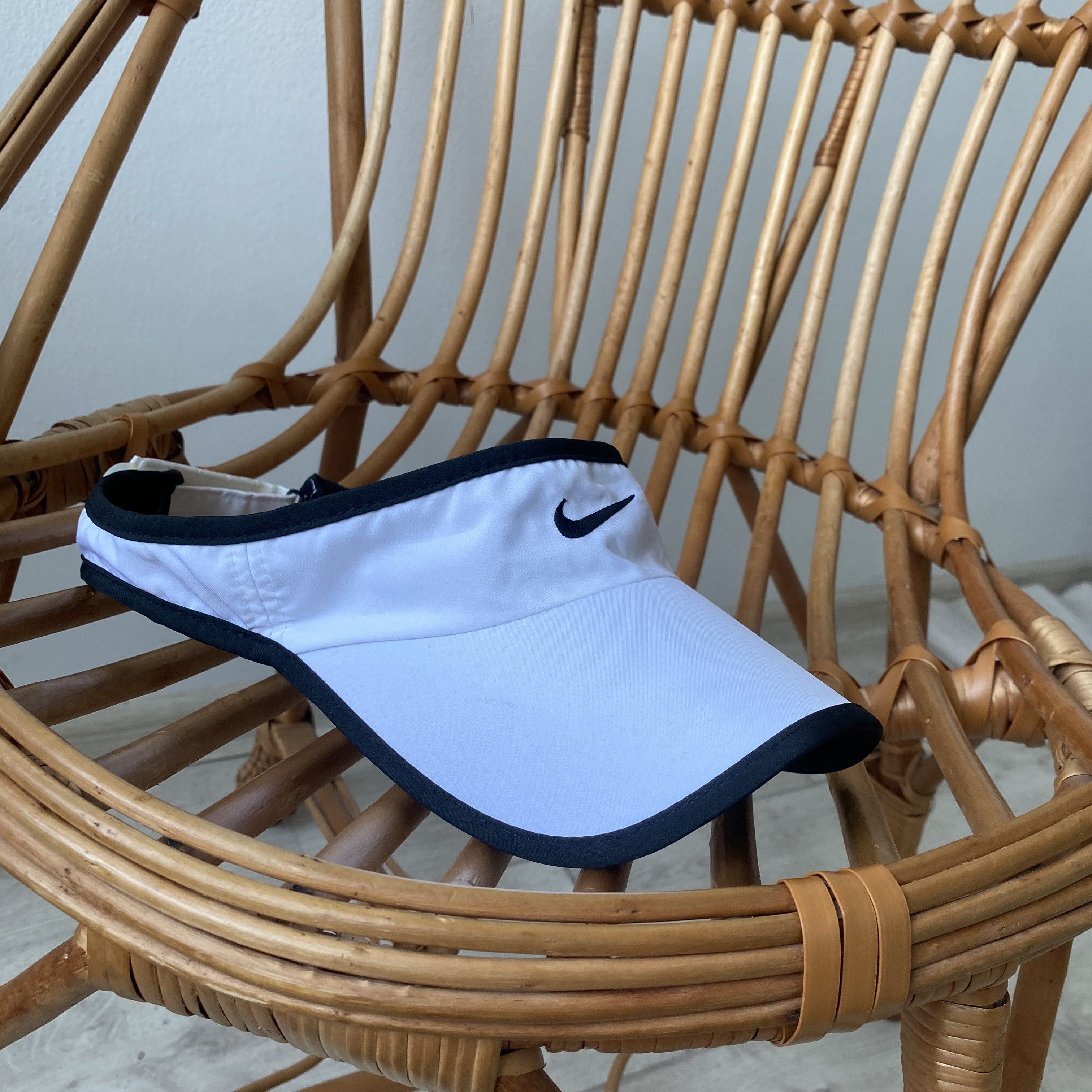Nike Drill Visor Nike Golf Cap Nylon Center Swoosh Logo dri fit Size ONE SIZE - 5 Thumbnail