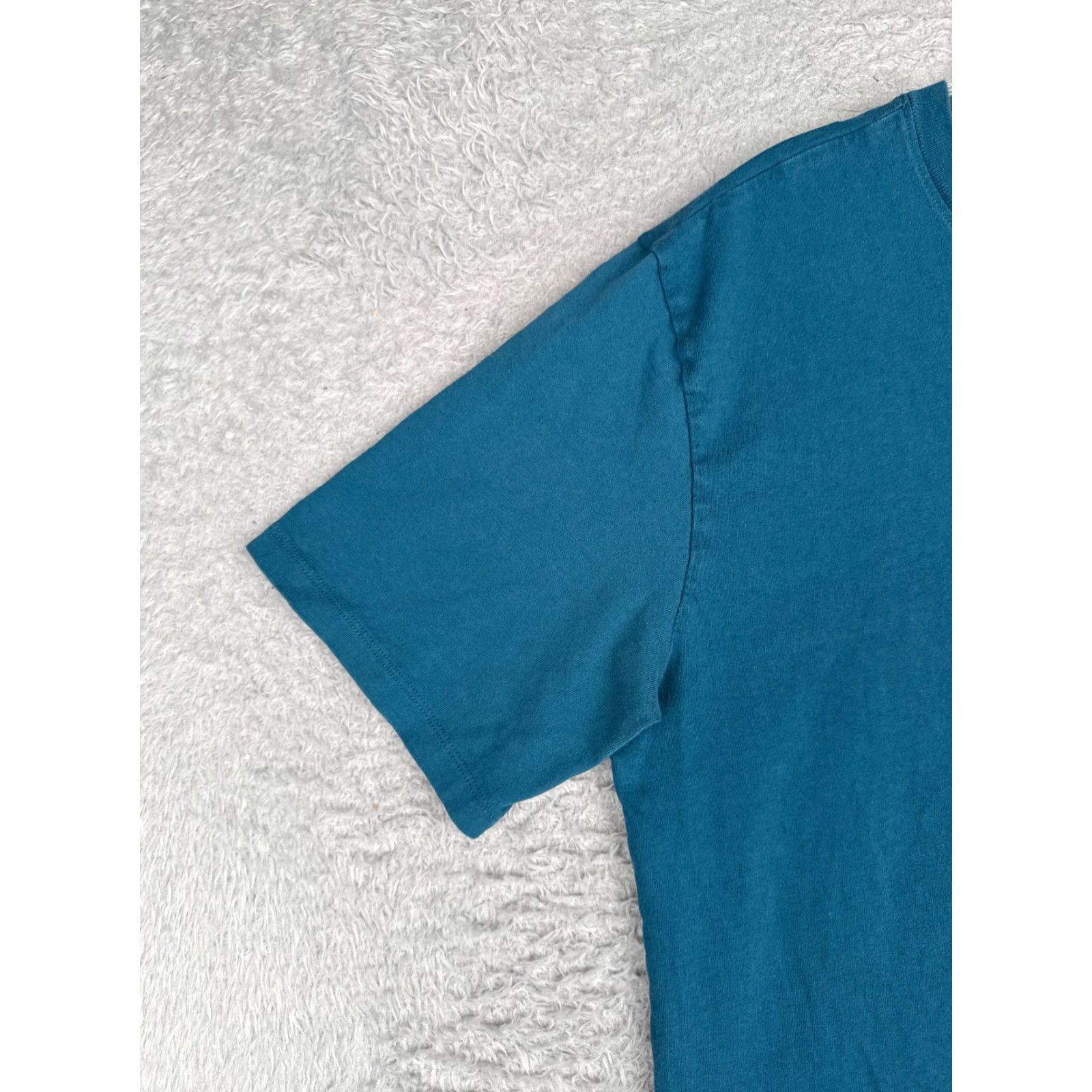 The North Face The North Face Shirt Men Medium Blue Short Sleeve Crew Neck 100% Cotton READ Size US M / EU 48-50 / 2 - 3 Thumbnail
