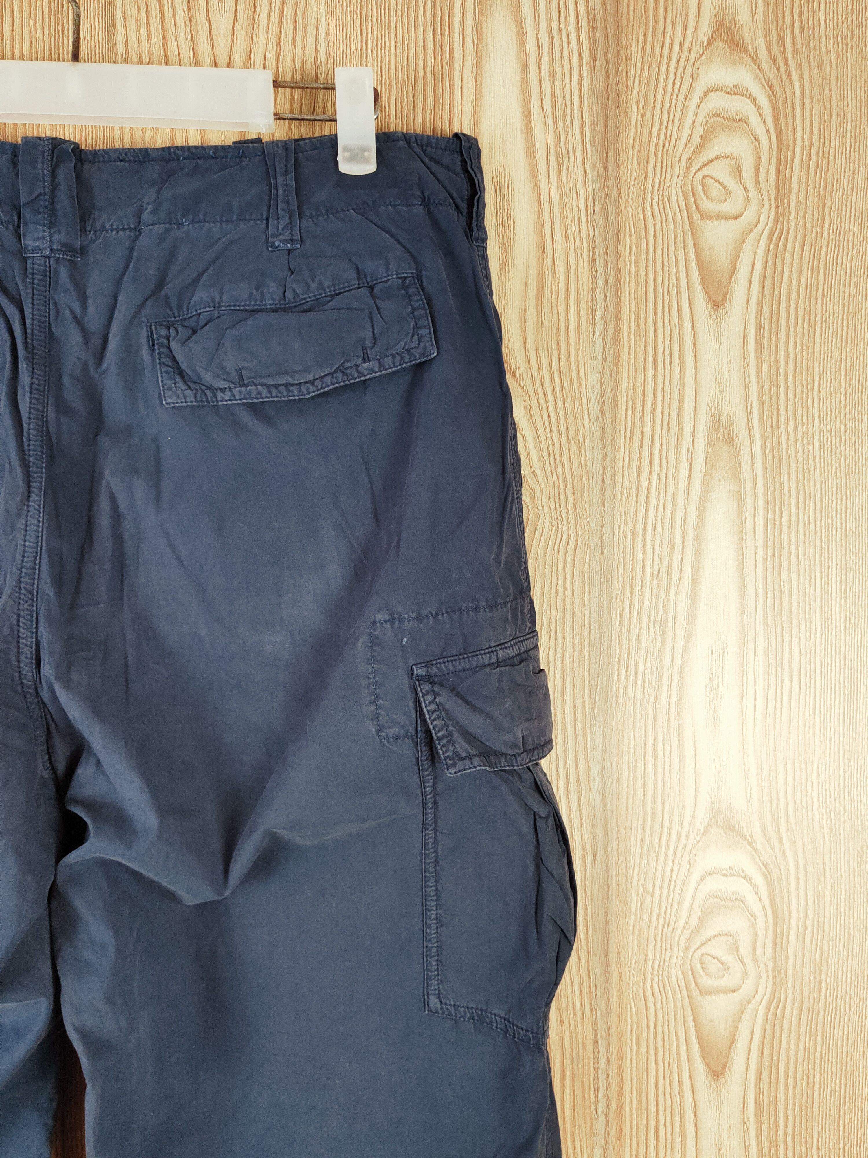 Napapijri DL Napapijri Navy Multipocket Tactical Cargo Pants #W210 Size US 34 / EU 50 - 11 Thumbnail