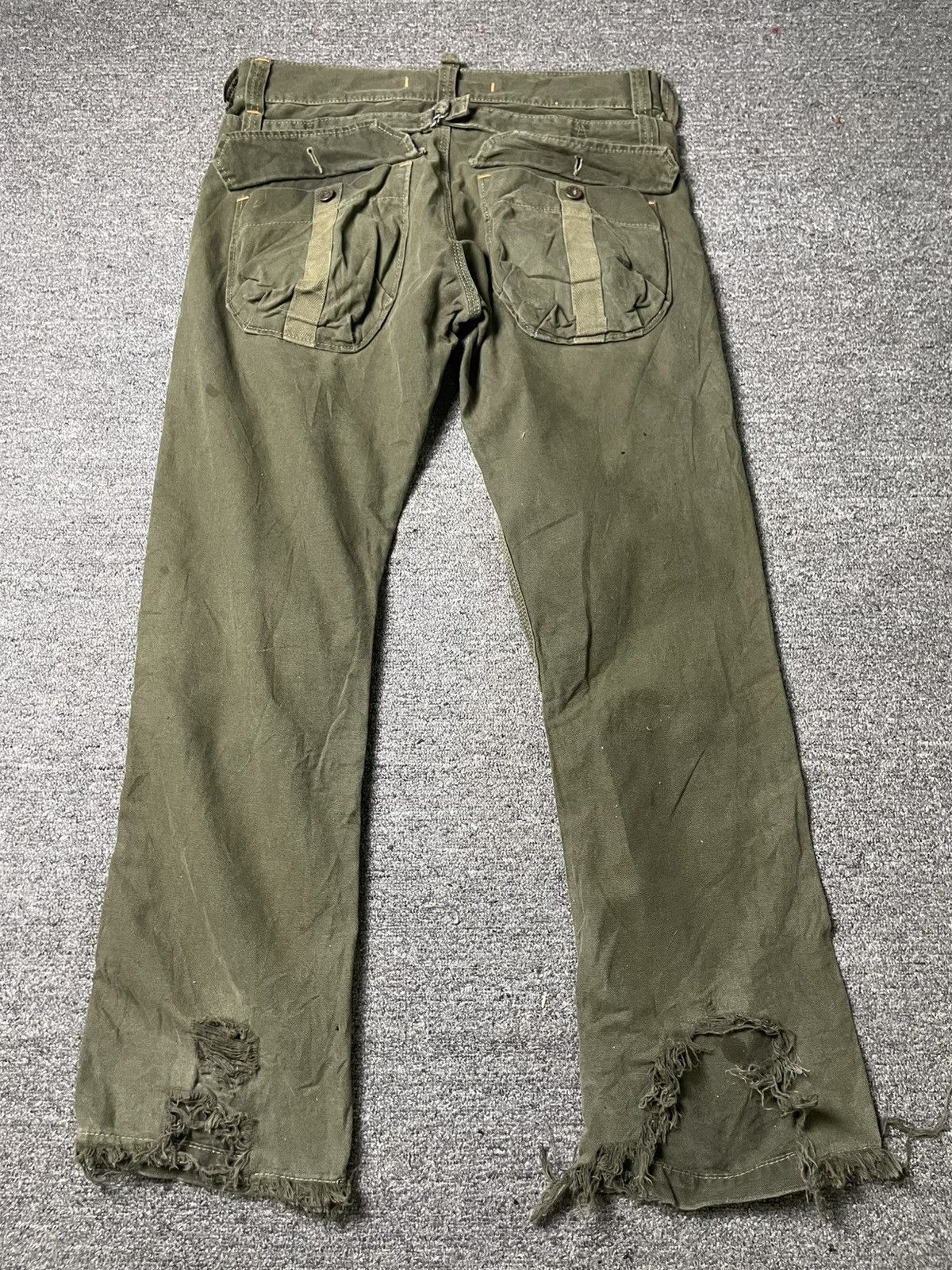 Edwin × Japanese Brand × Vintage Vintage EDWIN Bondage Cargo Pants (95) Size US 34 / EU 50 - 10 Thumbnail