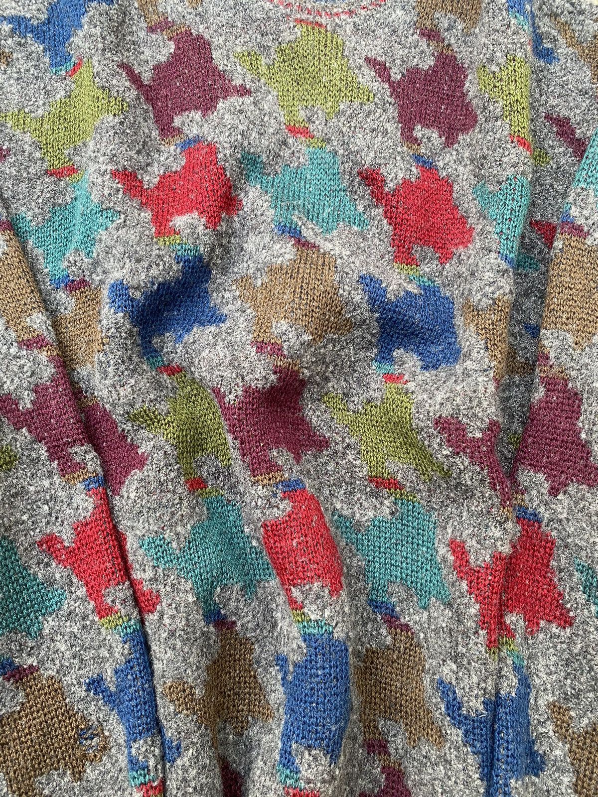 Designer × Missoni Vintage Missoni Floral Pattern Knit Sweater Size US M / EU 48-50 / 2 - 6 Thumbnail