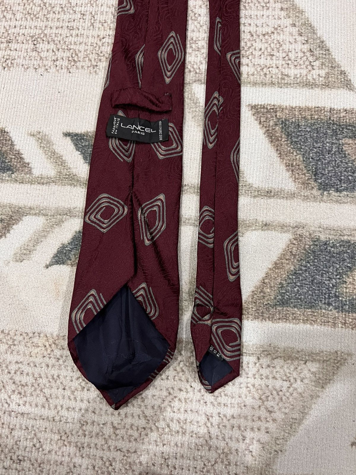 Lancel Vintage Lancel Silk Tie Size ONE SIZE - 4 Thumbnail