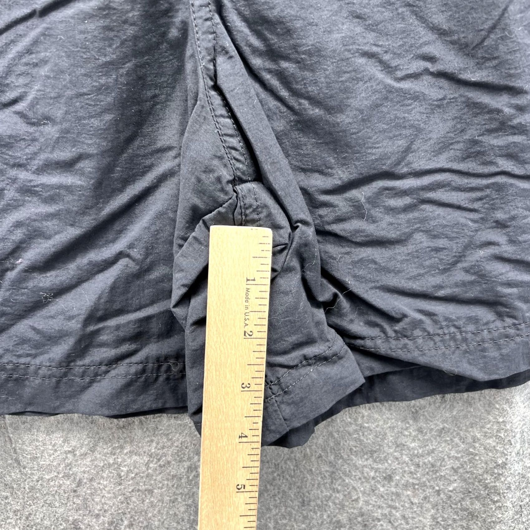 Vintage Columbia Womens Large Black Chino Flat Front Nylon Sportswear Vintage Vtg Size 36" / US 14 / IT 50 - 7 Thumbnail