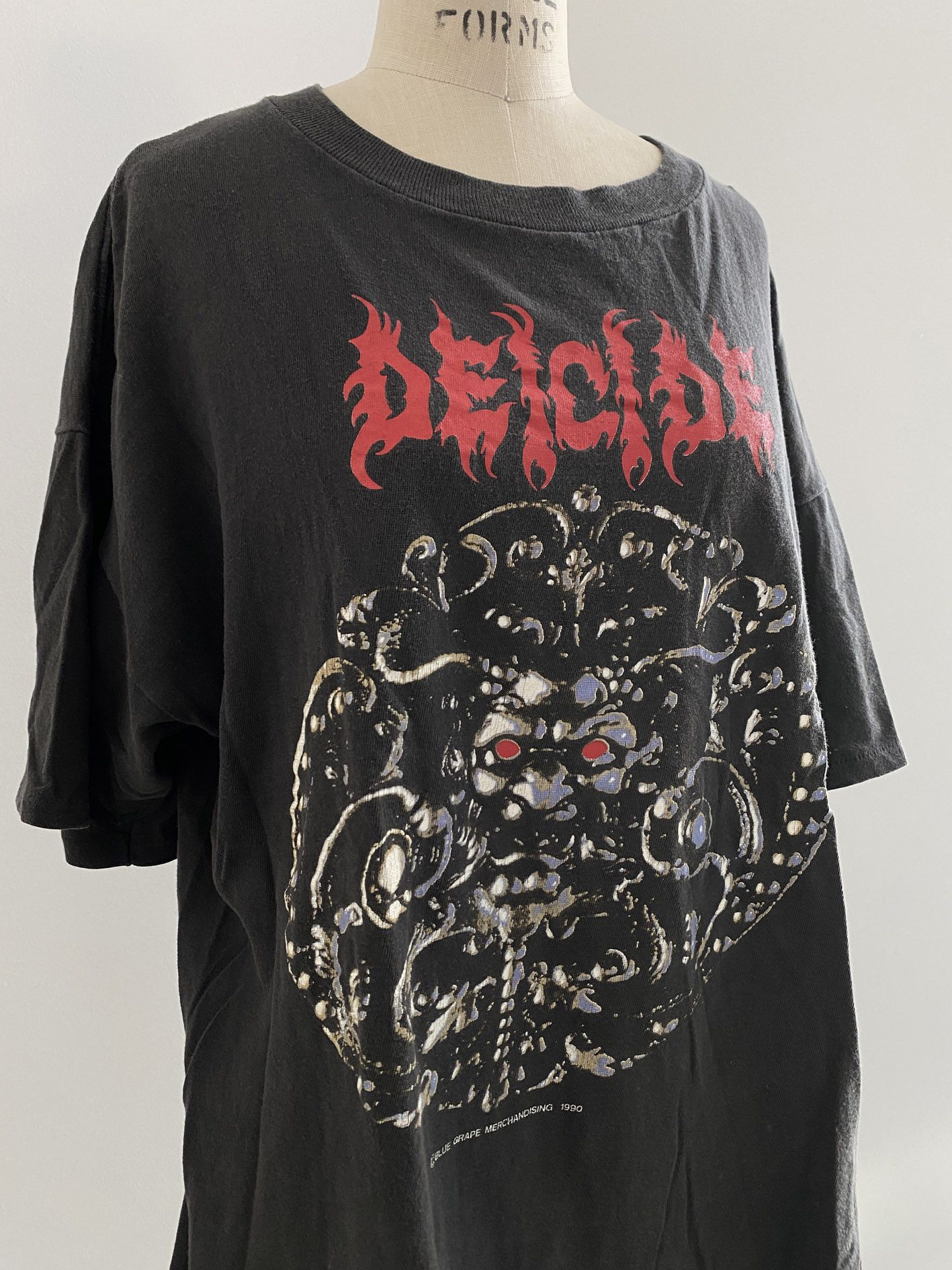 Vintage 90s Vintage Deicide T-shirt Size US L / EU 52-54 / 3 - 3 Thumbnail