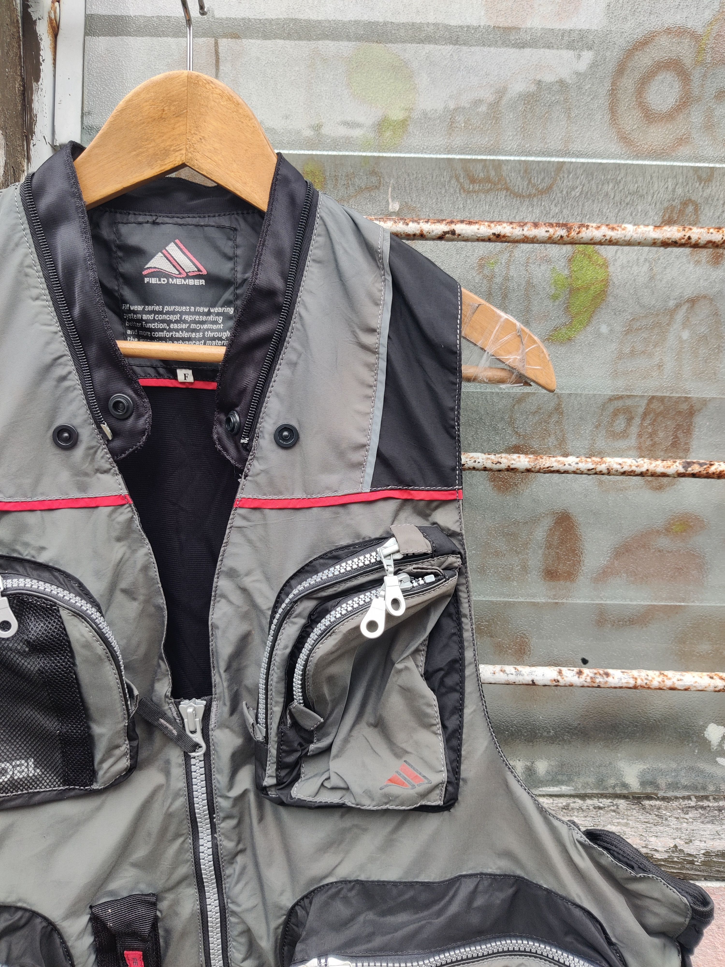 Japanese Brand Vintage Field Member RYOBL Tactical Hunting Vest Jacket Size US L / EU 52-54 / 3 - 2 Thumbnail