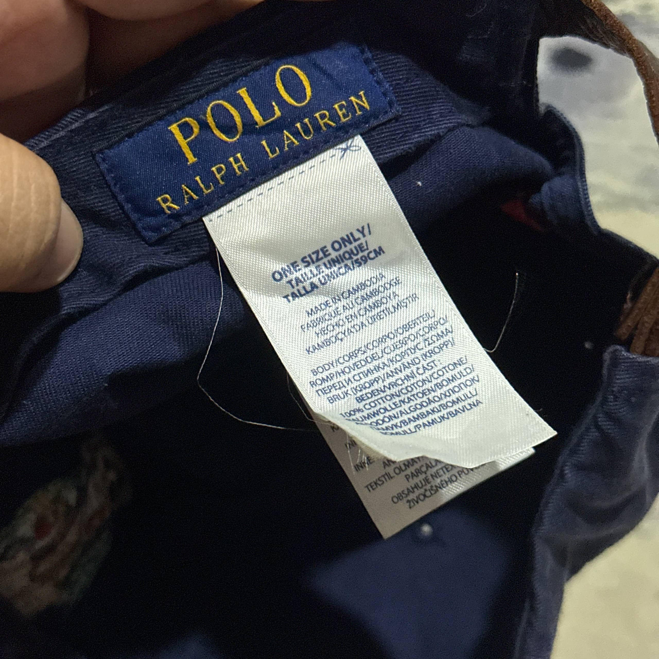Polo Ralph Lauren OG Polo Bear Polo Ralph Lauren Hat Cap Size ONE SIZE - 9 Thumbnail