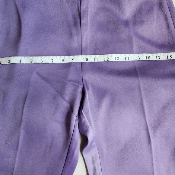 Zara Zara set blazer satin effect flare pants lilac BNWT Size M / US 6-8 / IT 42-44 - 6 Thumbnail