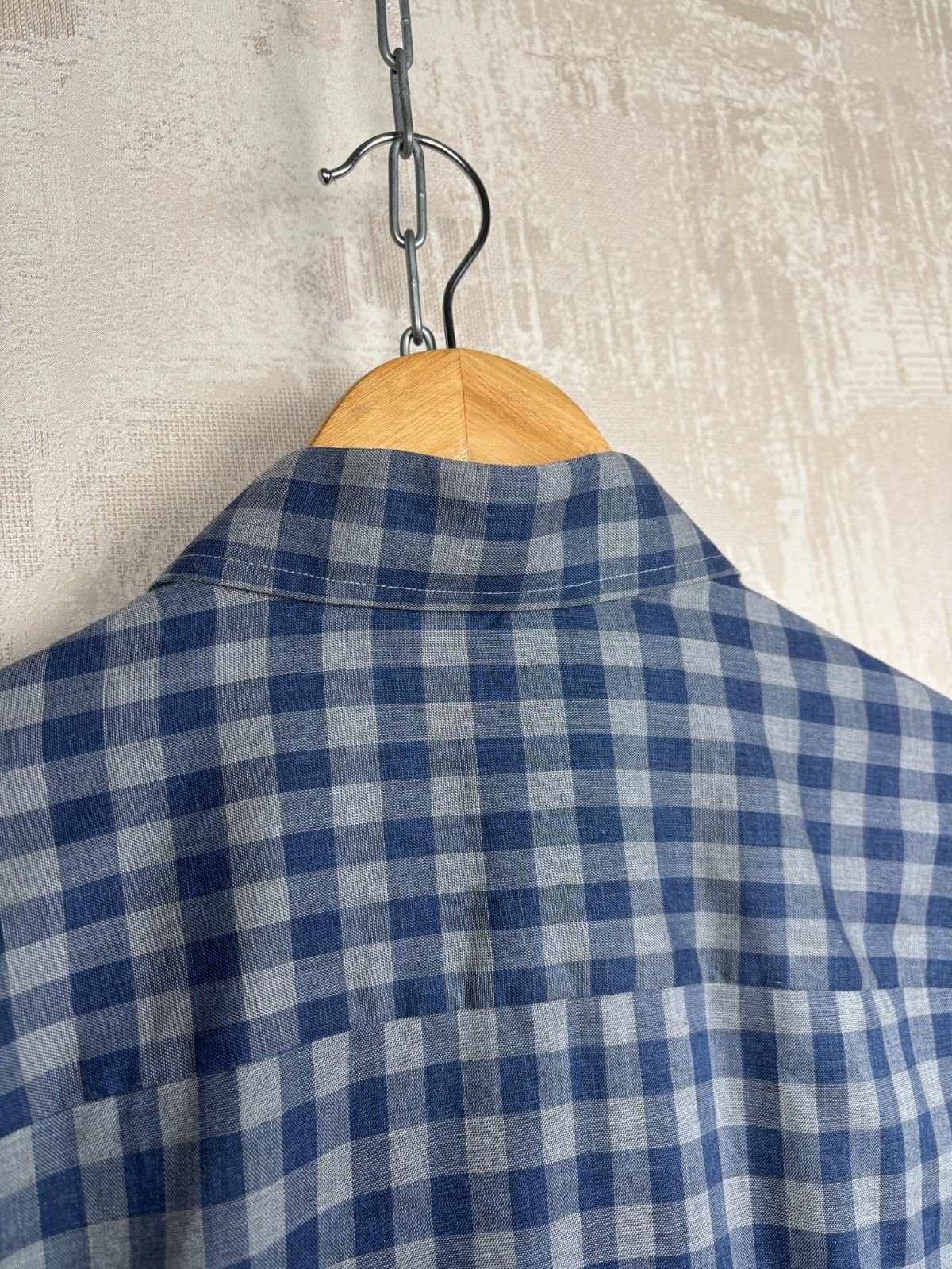 Eton Eton Lightweight Flannel Check Shirt Size L (41 / 16) Size US L / EU 52-54 / 3 - 14 Thumbnail