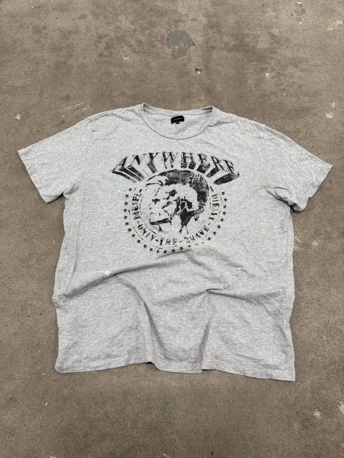 【極美品】ディーゼル　Tシャツ　ホワイト M ONLY THE BRAVE 楽天市場】ディーゼル Tシャツ 00SH13 0BASU SUPERIOR DIESEL