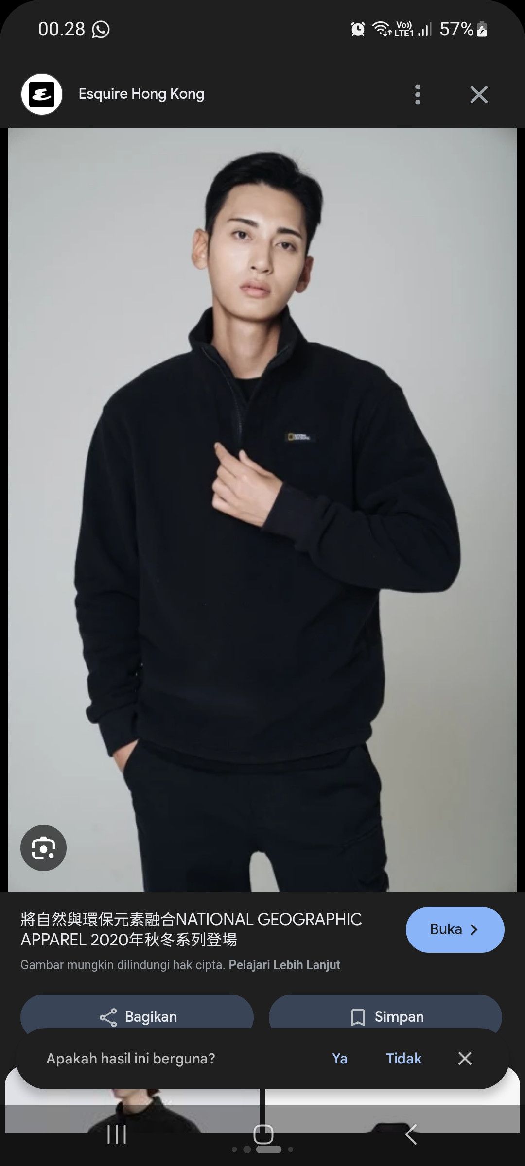 Other National Geographic Halfzip Polartec Fleece Jacket Size US M / EU 48-50 / 2 - 1 Thumbnail