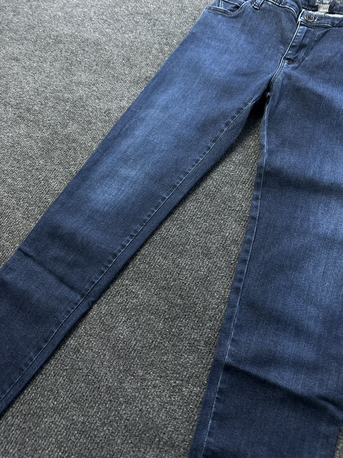 Armani 🚨Y2K WOMEN ARMANI JEANS WITH LOGO AVANT GARDE DENIM PANTS Size 26" / US 2 / IT 38 - 3 Thumbnail